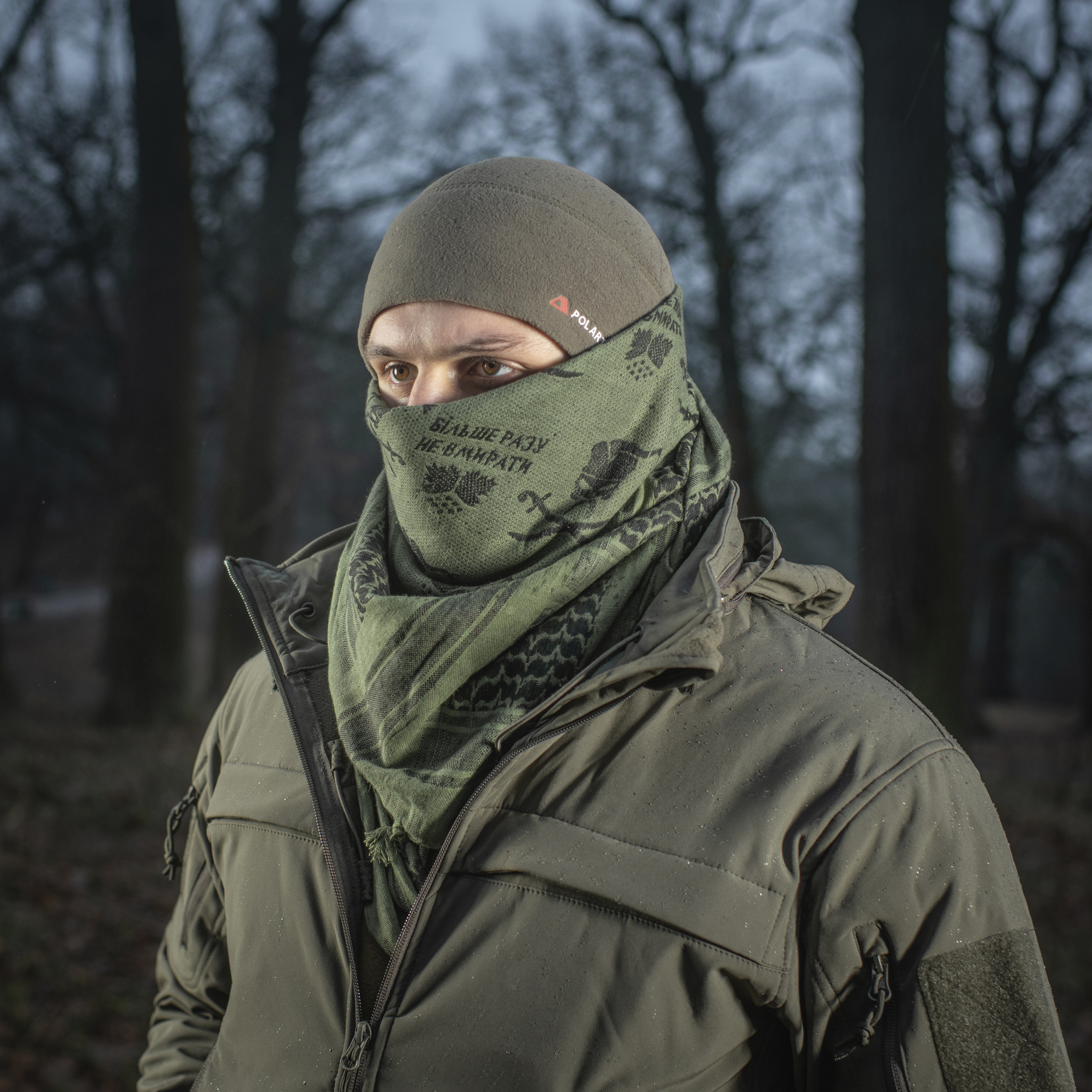 M-Tac шарф шемаг Більше разу не вмирати Olive/Black — 6