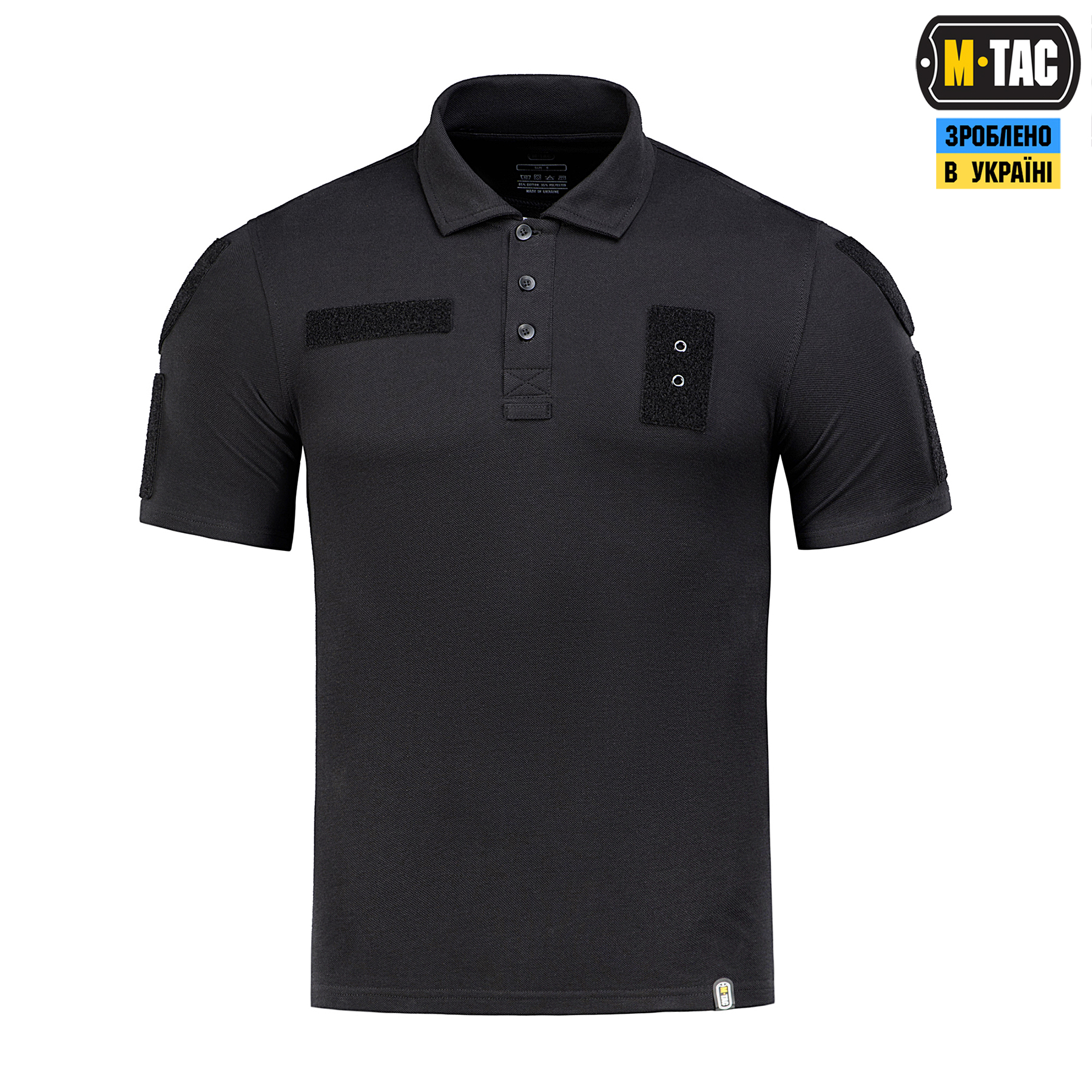 M-Tac поло Полиция 65/35 Black — 3