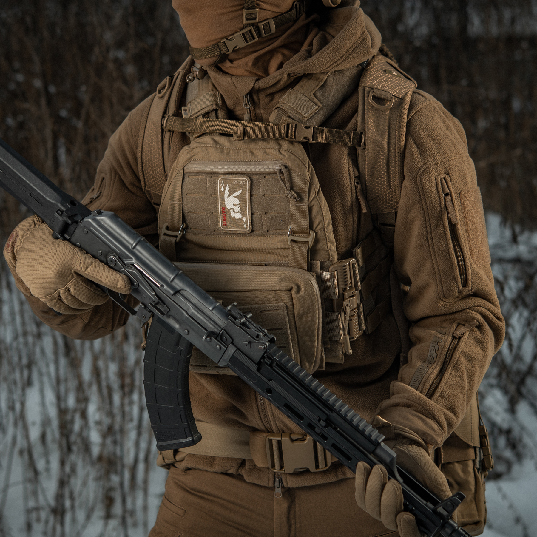 M-Tac нашивка Bad Boy (вишивка) Coyote — 12