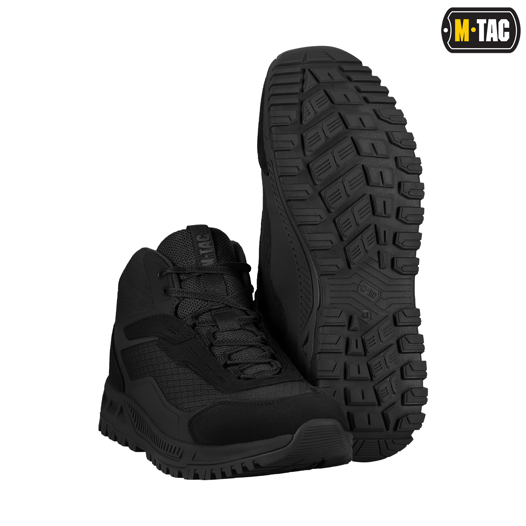 M-Tac полуботинки Shooter Black — 2