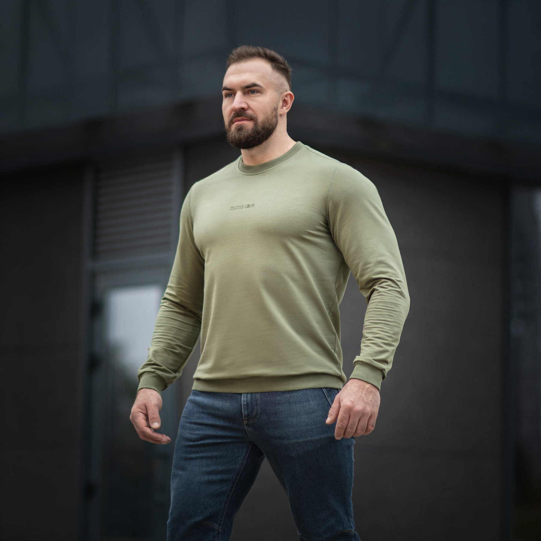 M-Tac свитшот Born by Revolution Light Olive — 9