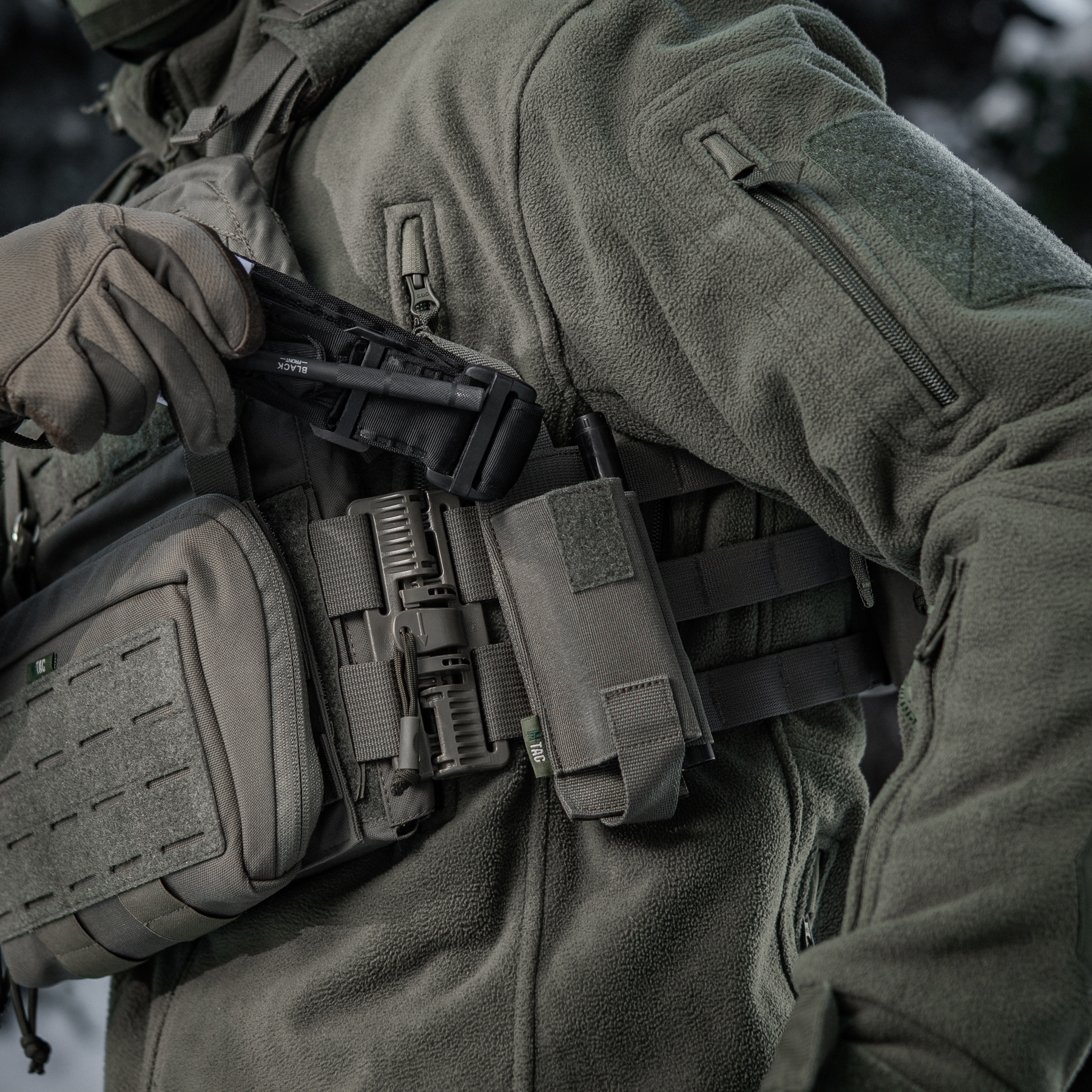 M-Tac подсумок для турникета эластичный на MOLLE Gen.III Ranger Green — 16