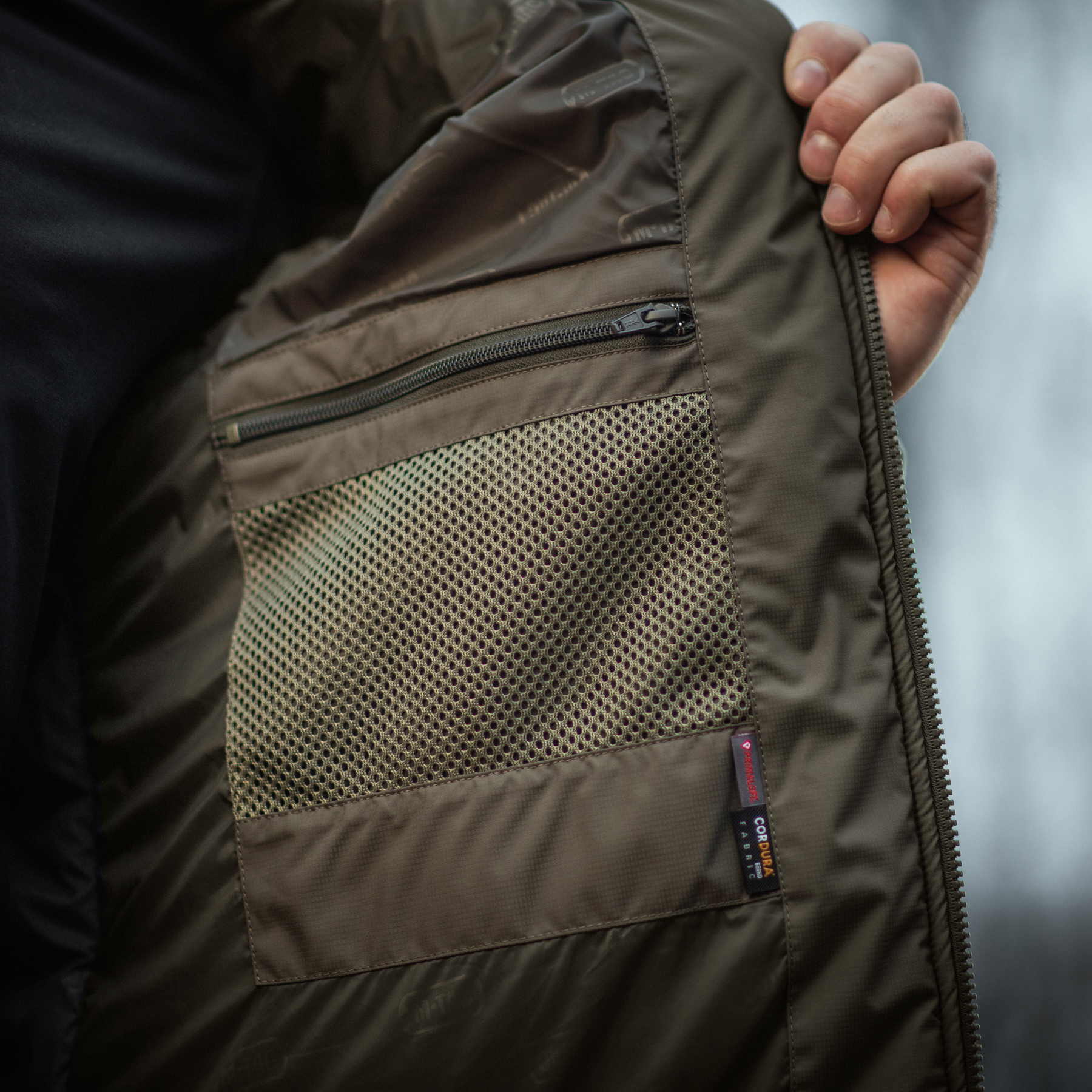 M-Tac куртка зимняя Alpha Basic Primaloft Dark Olive — 20