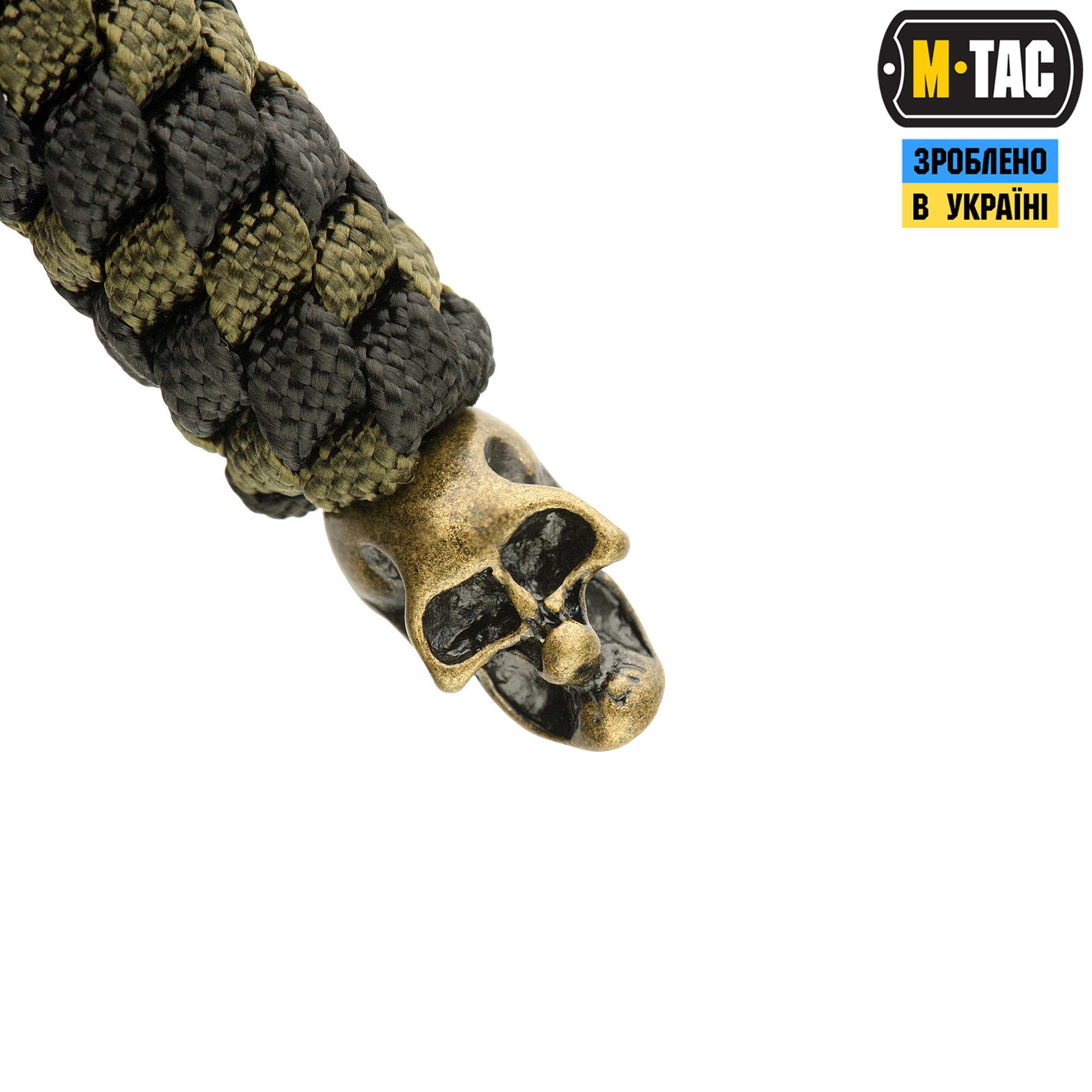 M-Tac темляк Helix Skull Black/Olive — 4