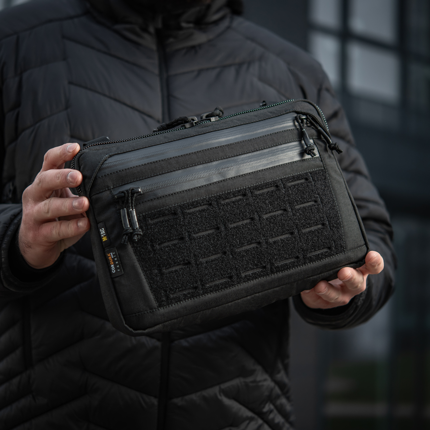 M-Tac сумка Admin Bag Medium Elite с липучкой Black — 23