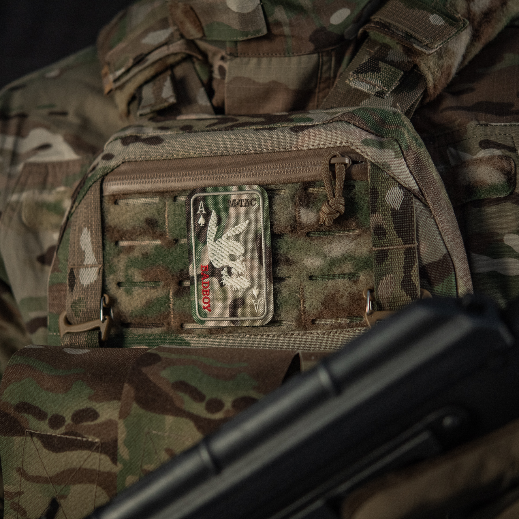 M-Tac нашивка Bad Boy (вишивка) Multicam — 8