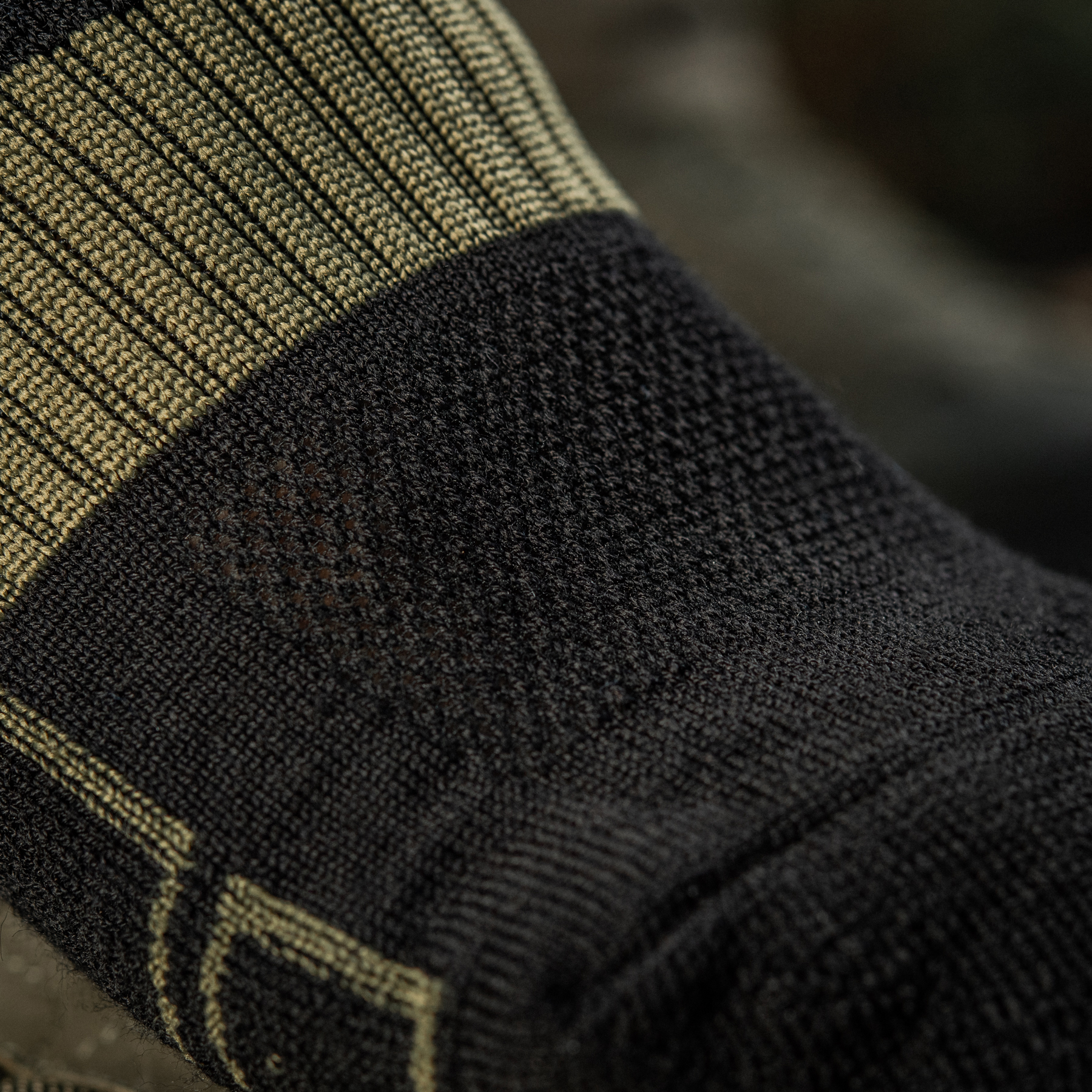 M-Tac шкарпетки зимові Ranger Wool Black/Olive — 11