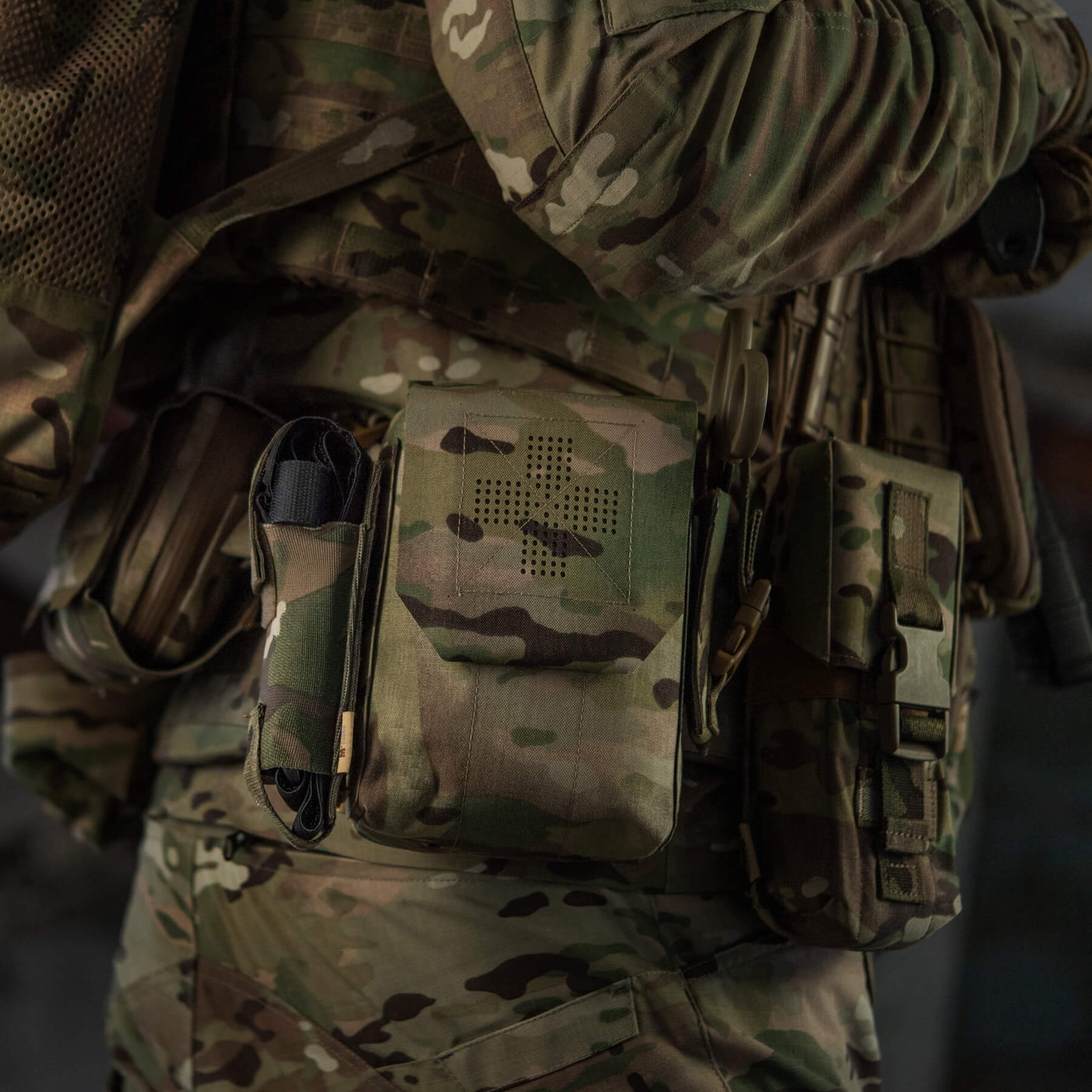 M-Tac подсумок медицинский вертикальный Large Gen.II Elite Multicam — 19