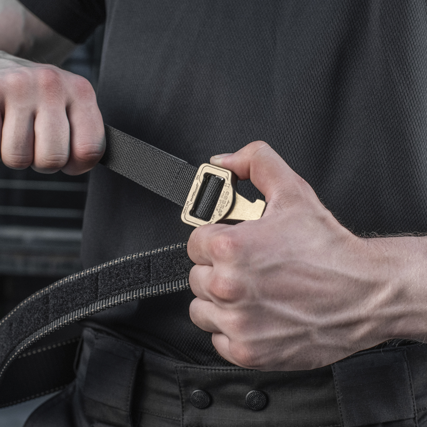 M-Tac ремень Cobra Buckle Belt Black — 21