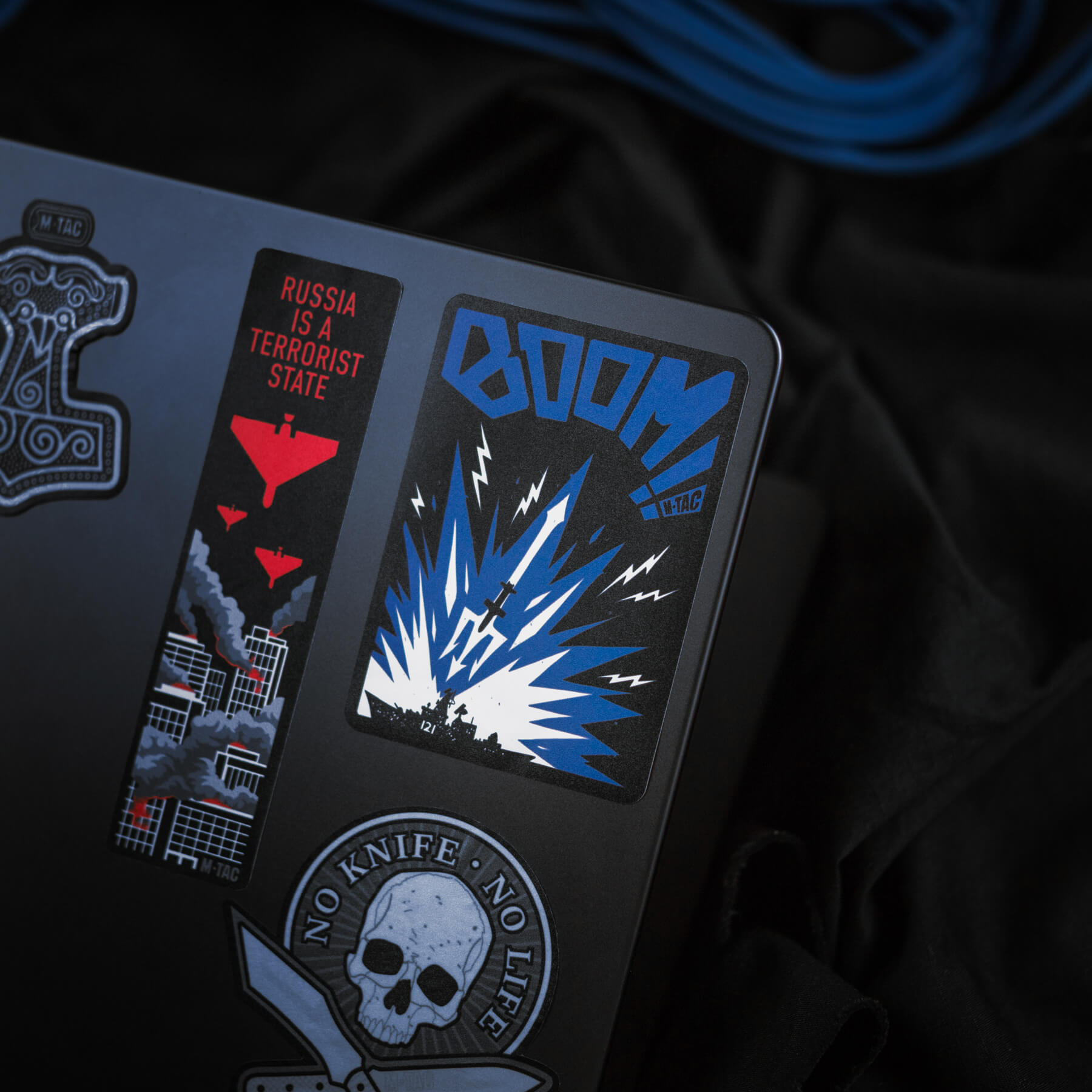 M-Tac наклейка Boom!! Нептун Blue — 12