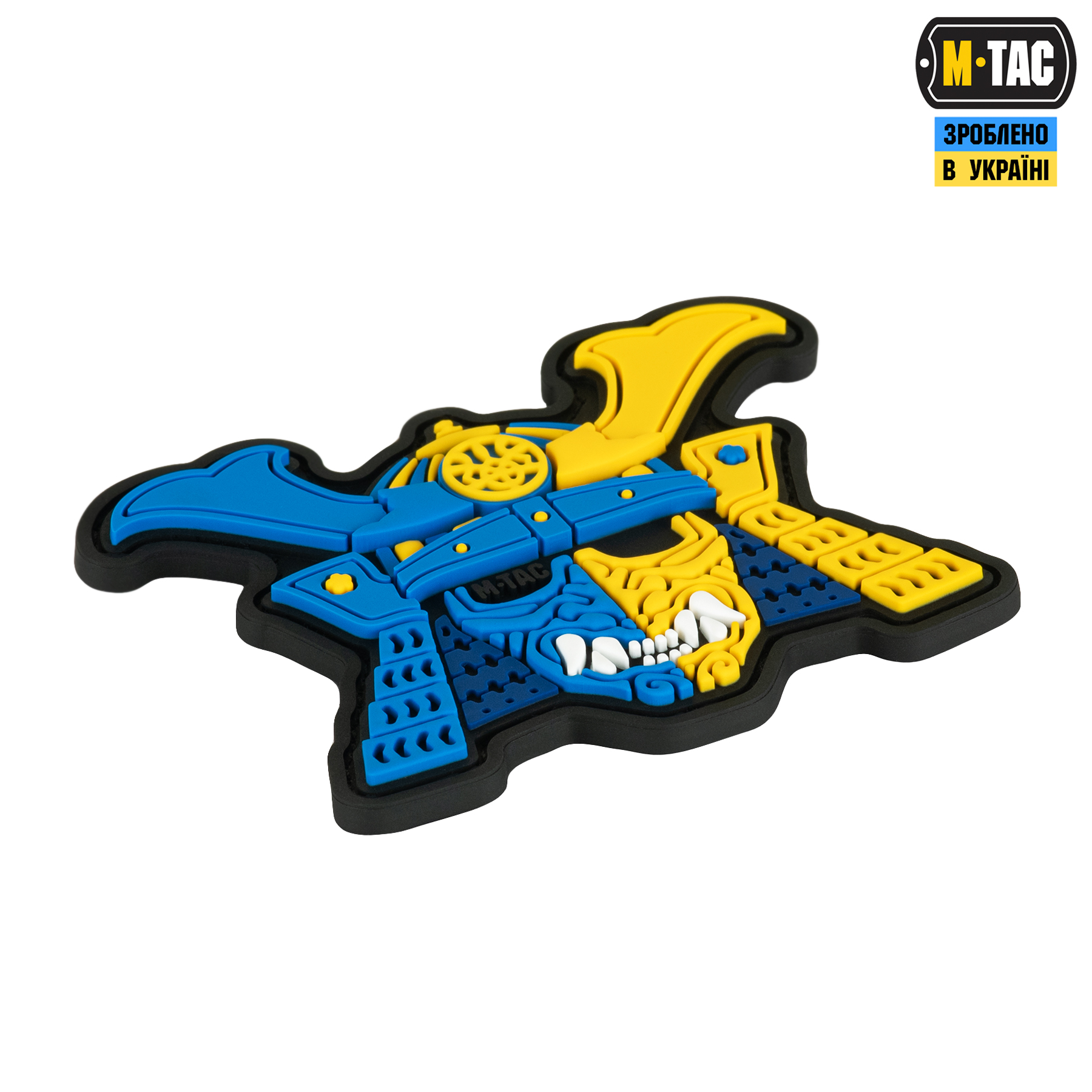 M-Tac нашивка Маска Самурая (PVC) — 3