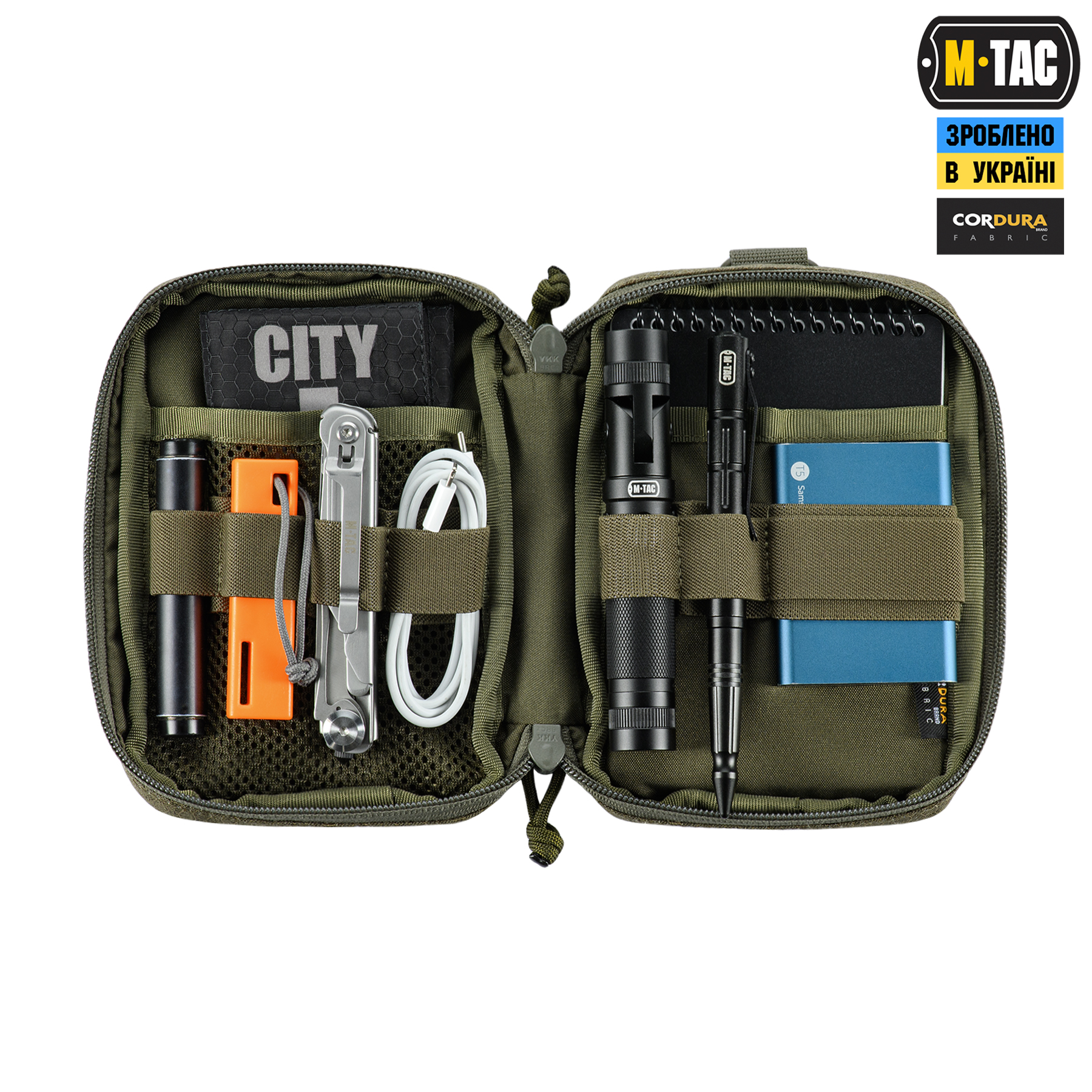 M-Tac EDC Pocket HEX Elite Ranger Green — 8