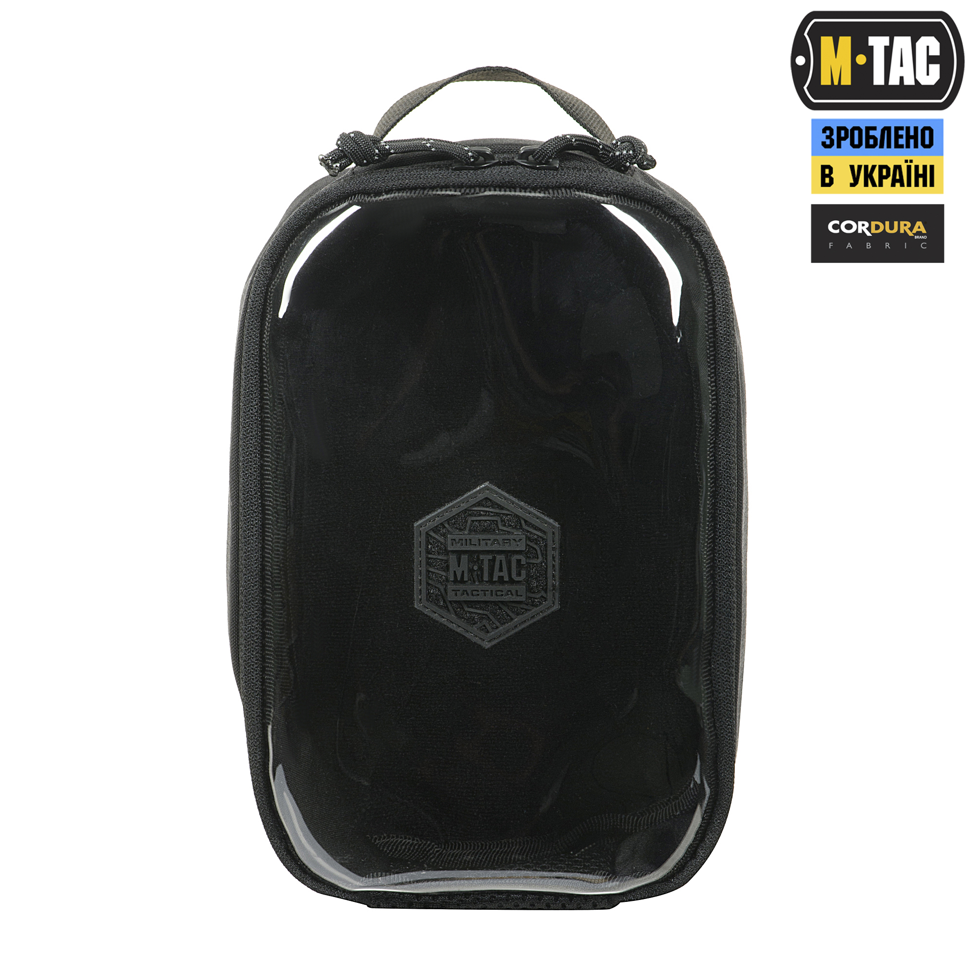 M-Tac органайзер утилитарный прозрачный Elite Small Gen.II Black — 3