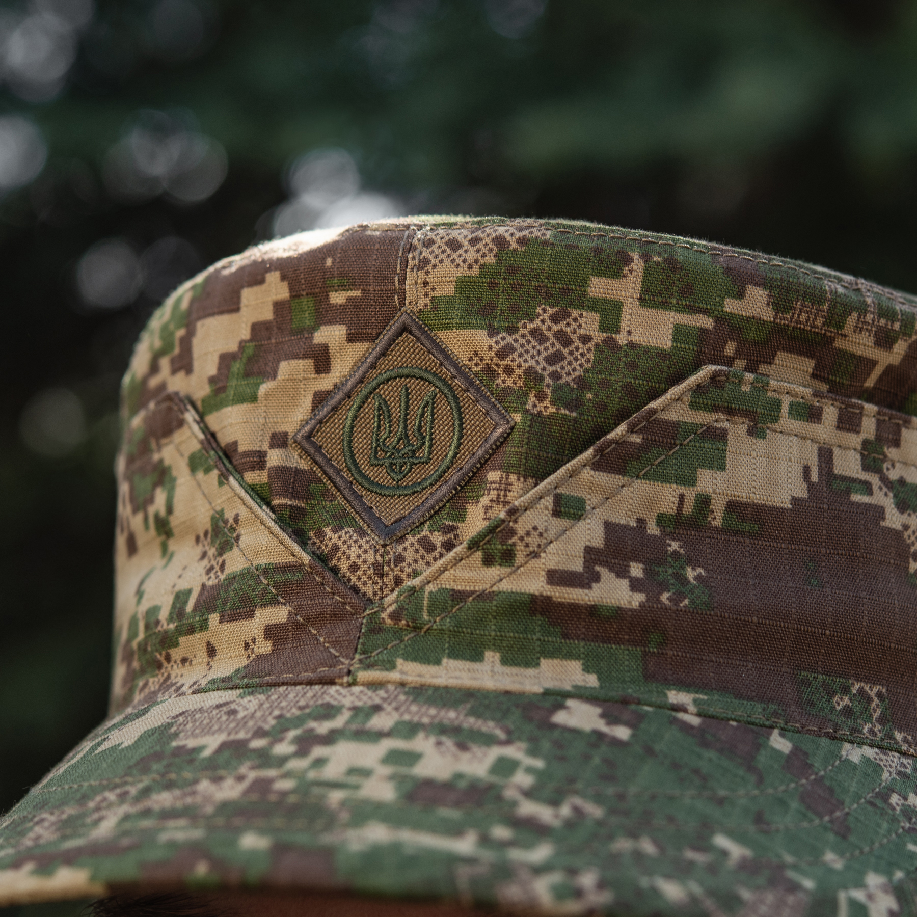 M-Tac Кашкет-мазепинка з гербом ріп-стоп NGU Camo — 11