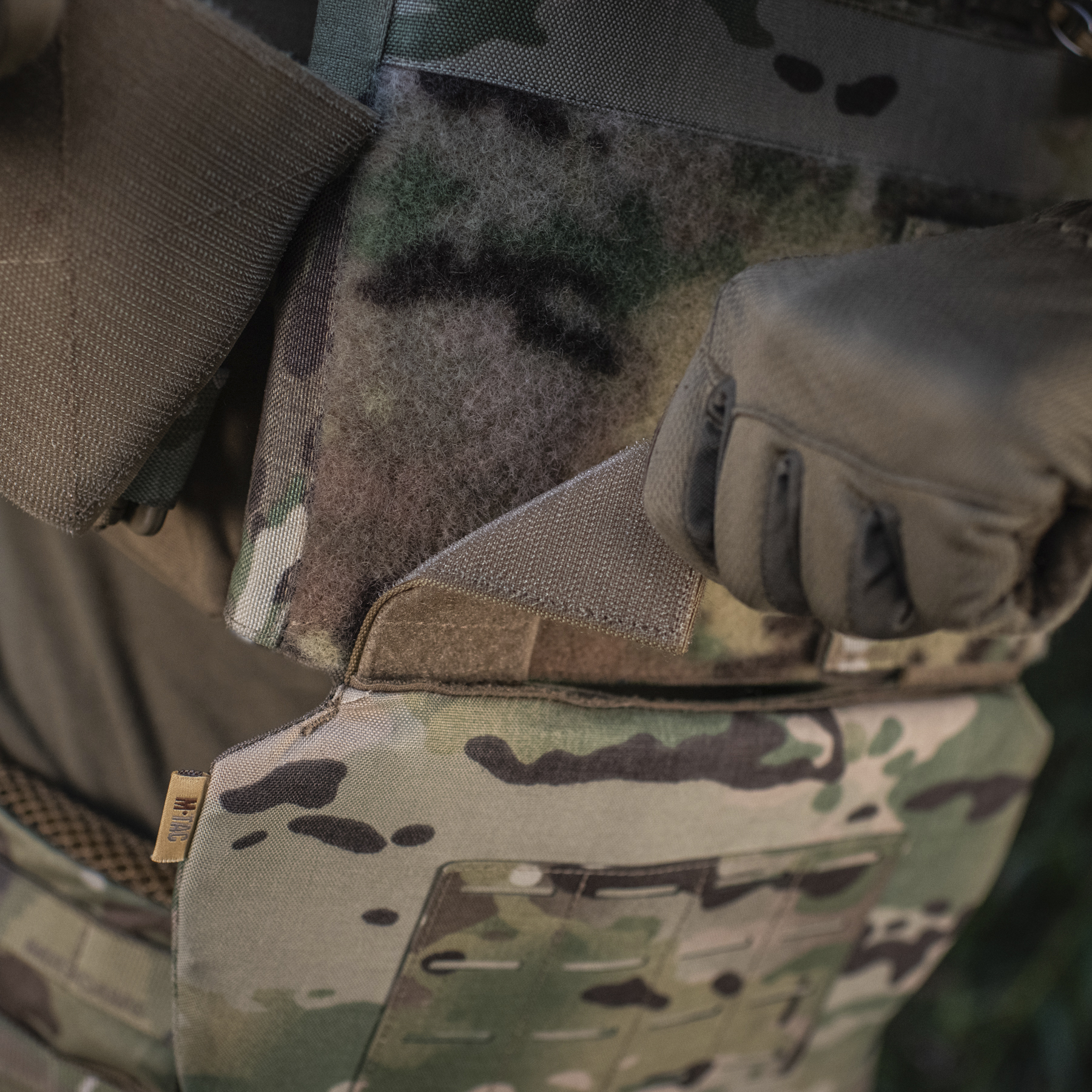 M-Tac фартук противоосколочный с баллистическим пакетом 1 класс (FMS) Laser Cut Multicam — 17