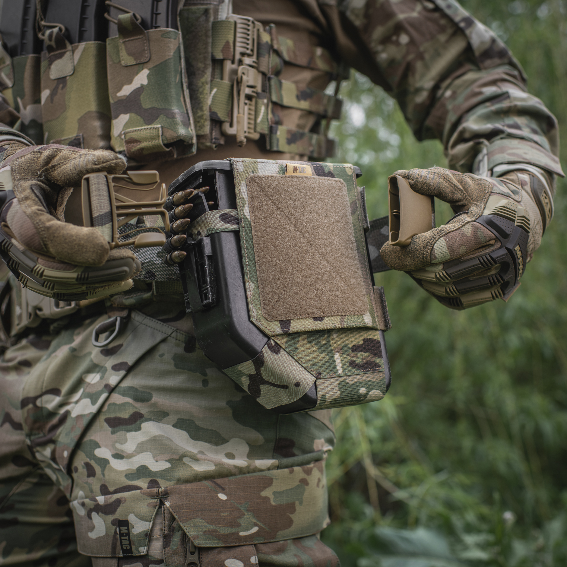 M-Tac подсумок для короба M249 FAST Multicam — 13