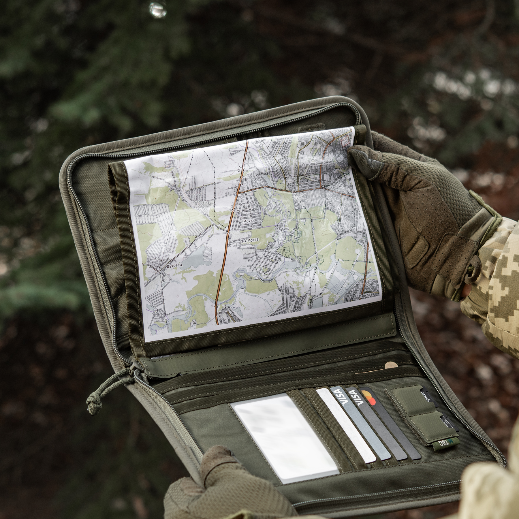 M-Tac планшет-органайзер А5 Elite Ranger Green — 43