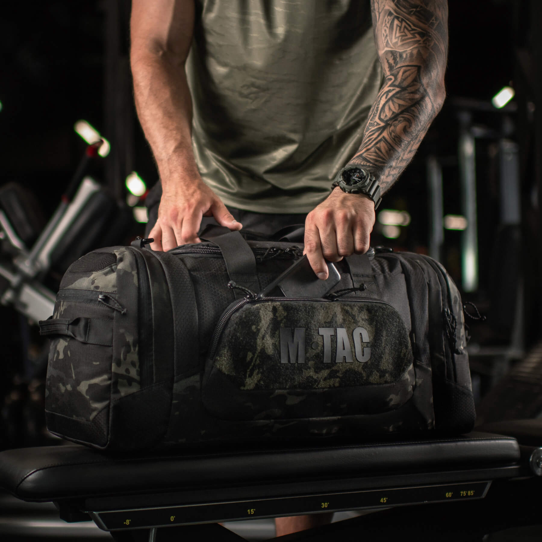 M-Tac сумка-баул Sport 45л Elite Multicam Black — 40