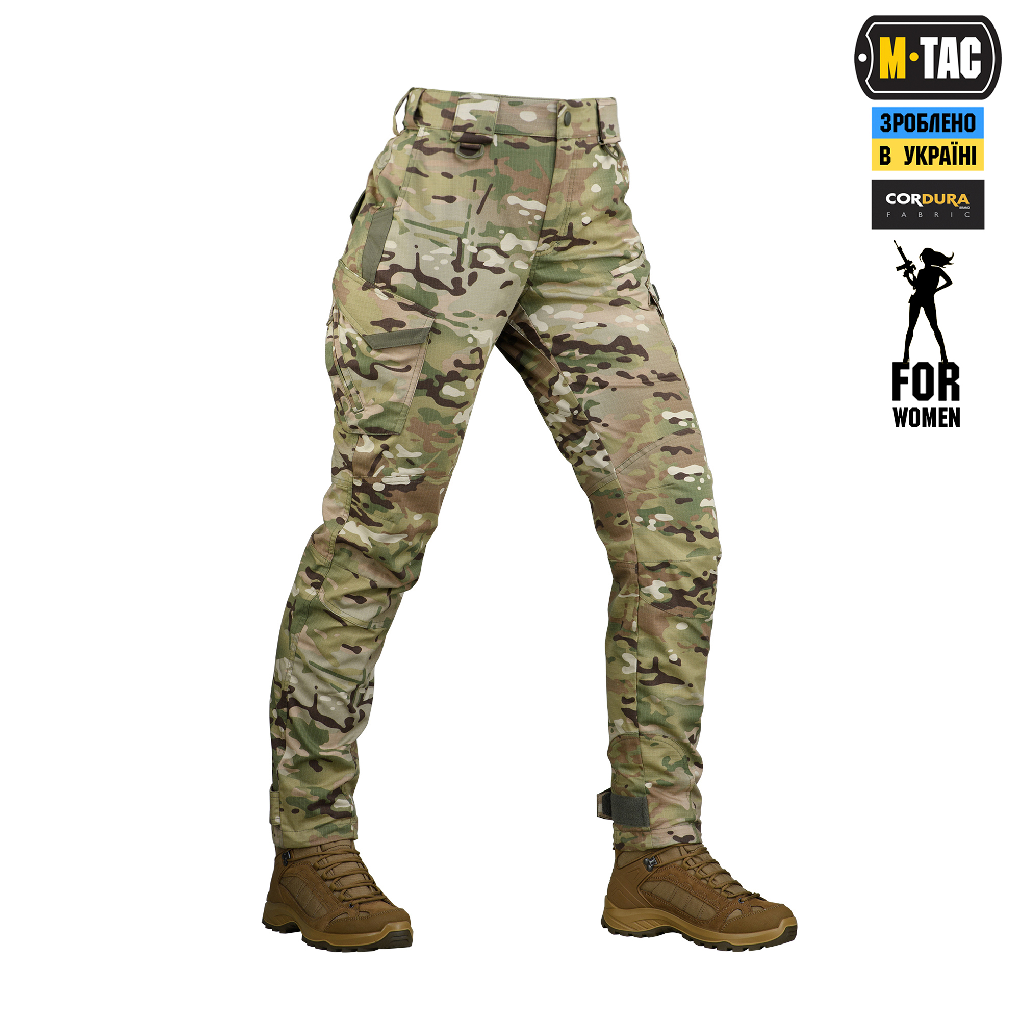 M-Tac брюки Aggressor Lady рип-стоп MC — 4