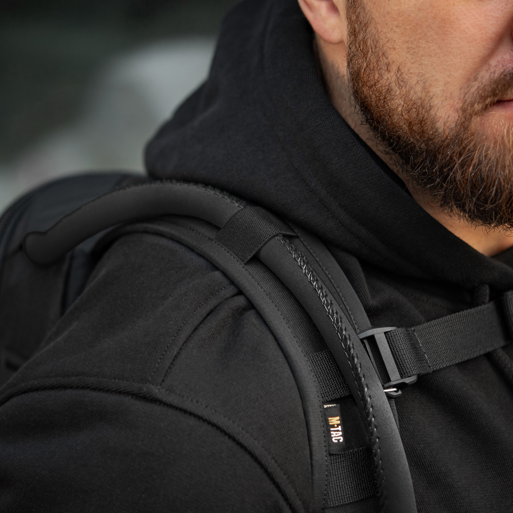 M-Tac рюкзак Sturm с эргономичными лямками Elite Black — 26
