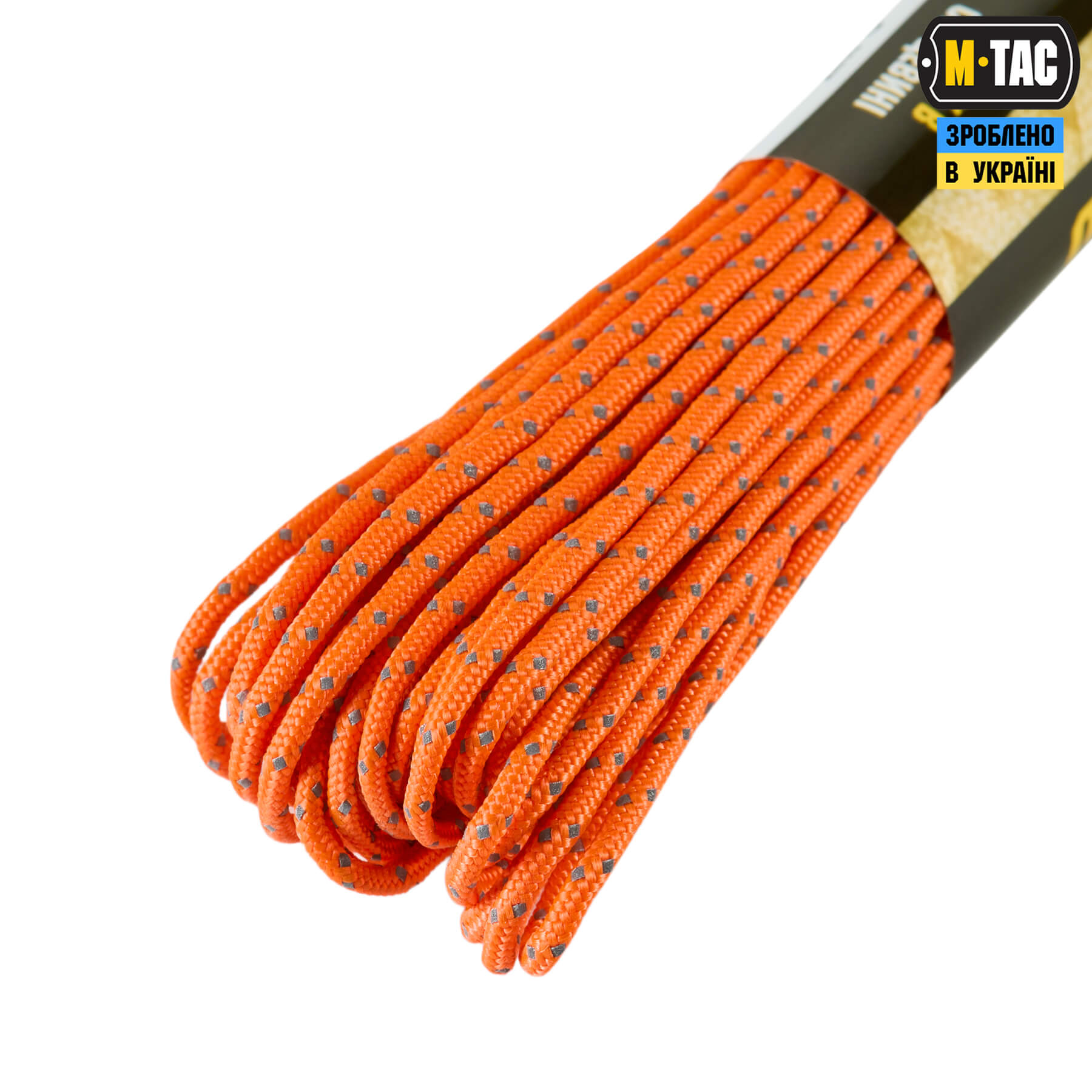 M-Tac паракорд Minicord 15m Reflective Orange — 4