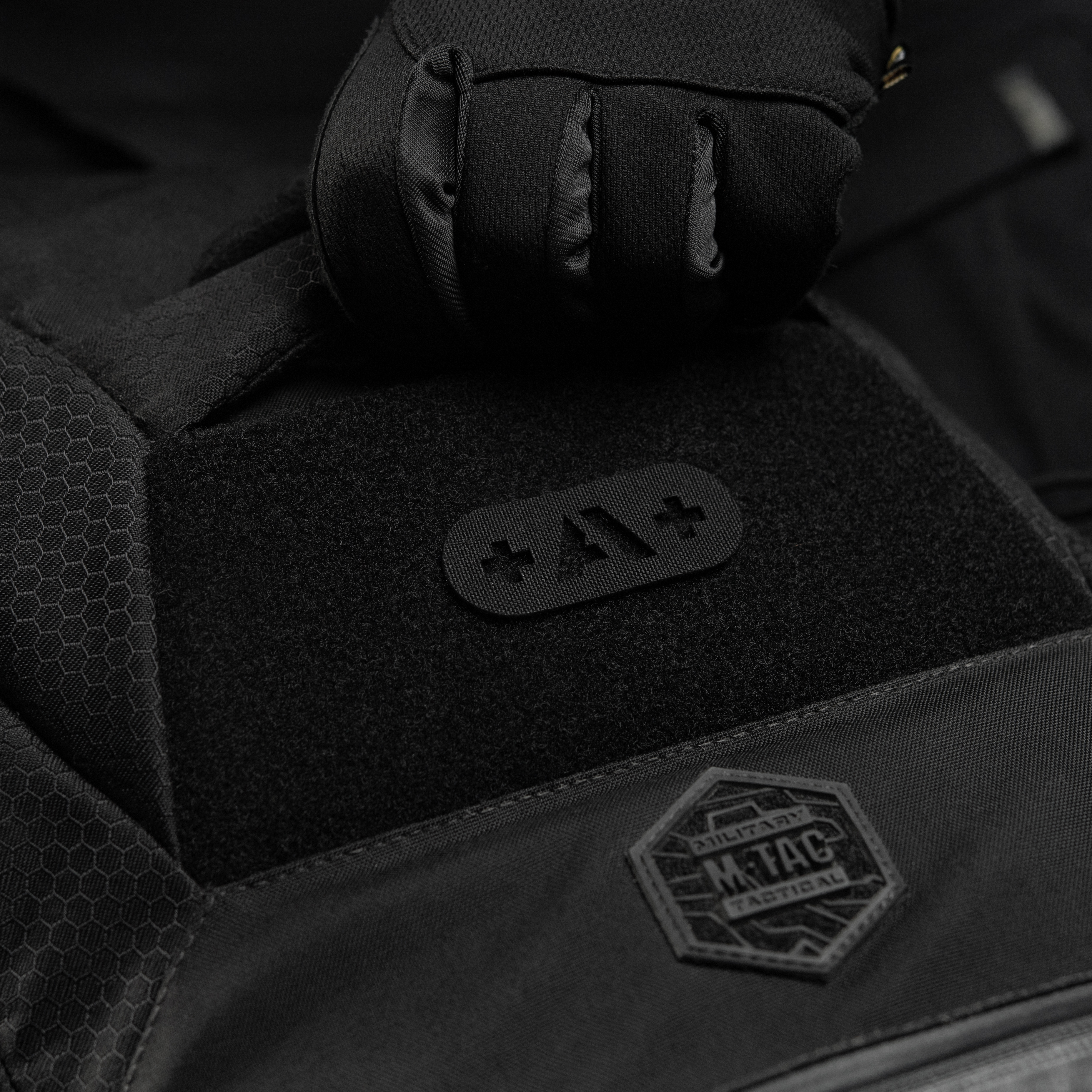 M-Tac нашивка группа крови +A+ сквозная Laser Cut Black — 5