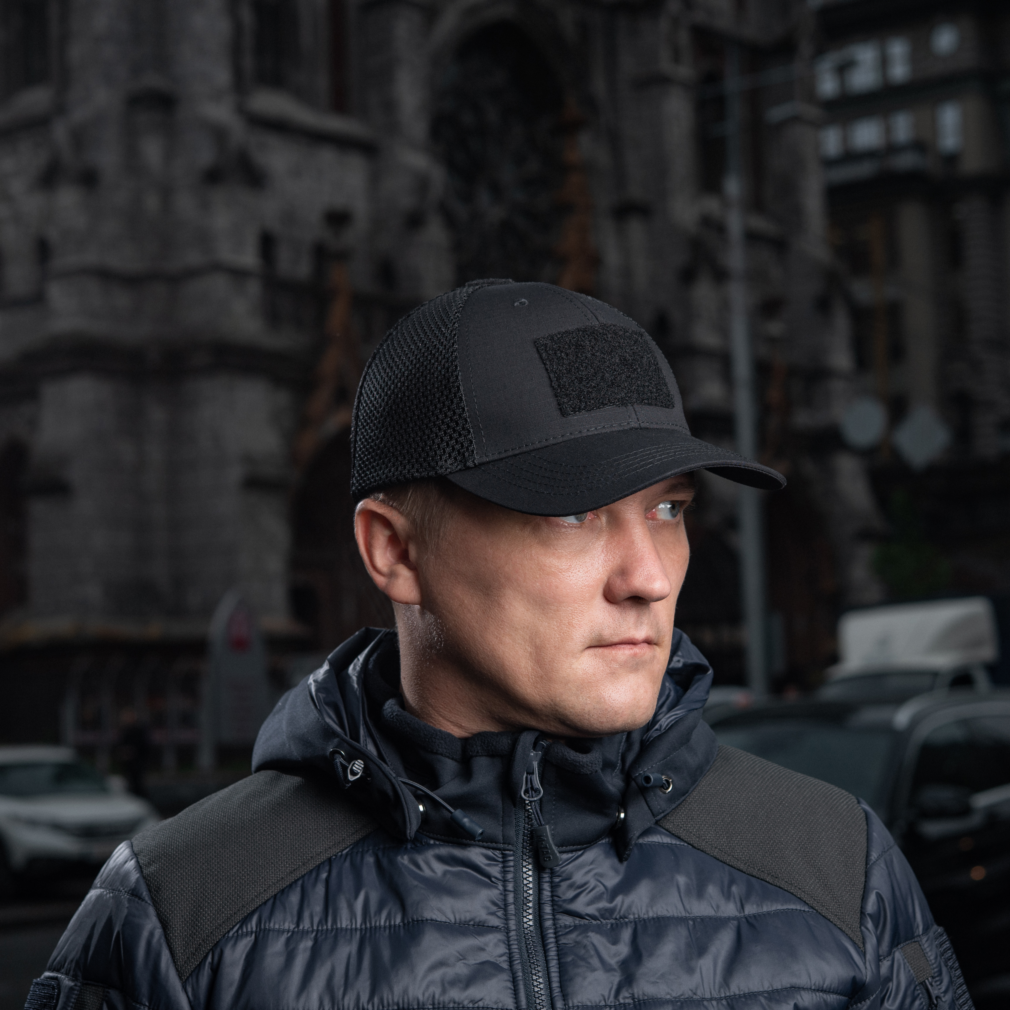M-Tac бейсболка тактическая с сеткой Elite Flex Black — 9