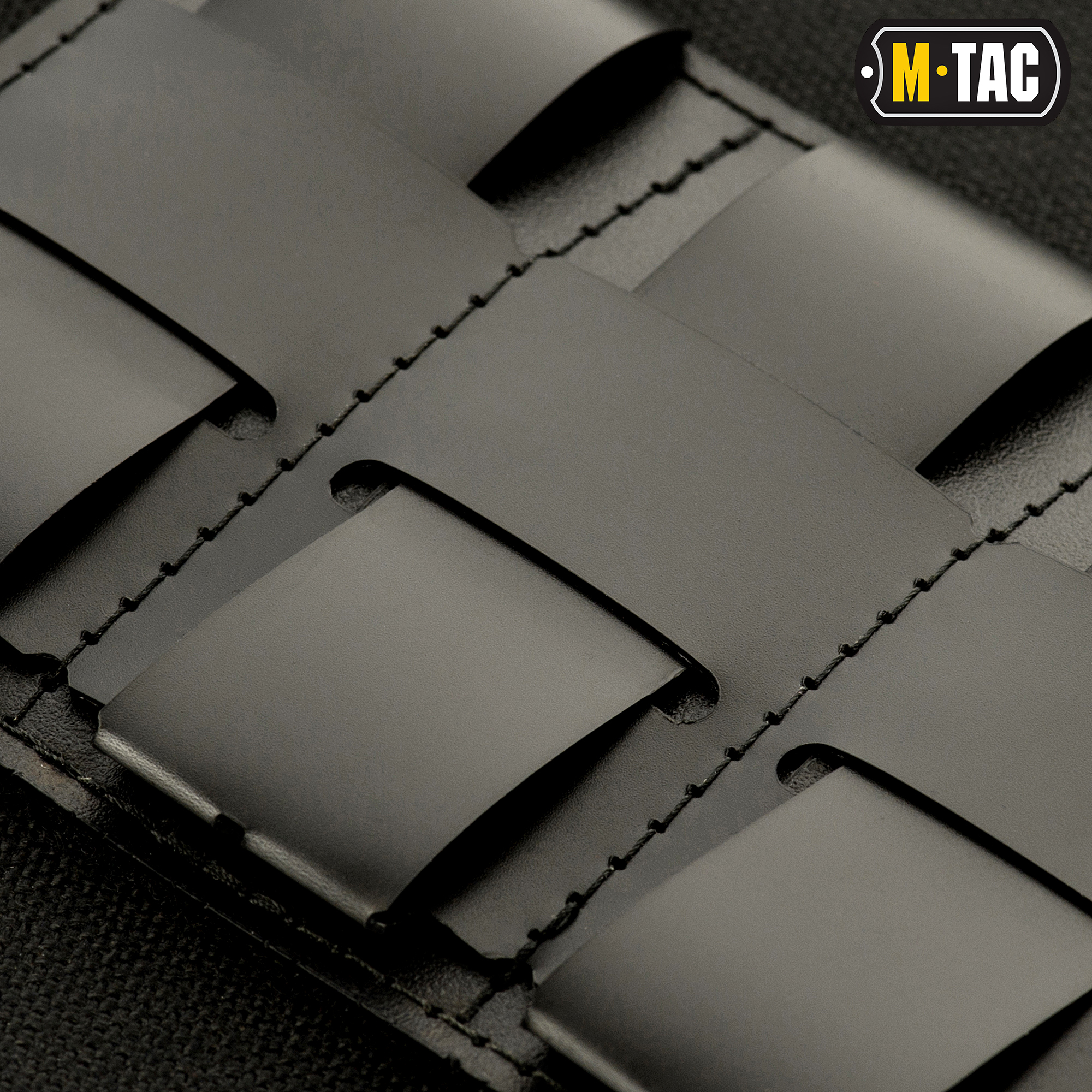 M-Tac панель для нашивок на MOLLE 120x85 Black — 7