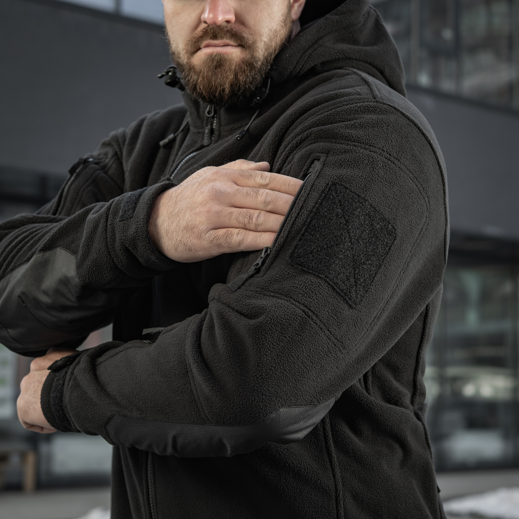 M-Tac куртка флисовая Windblock Division Gen.II Black — 18
