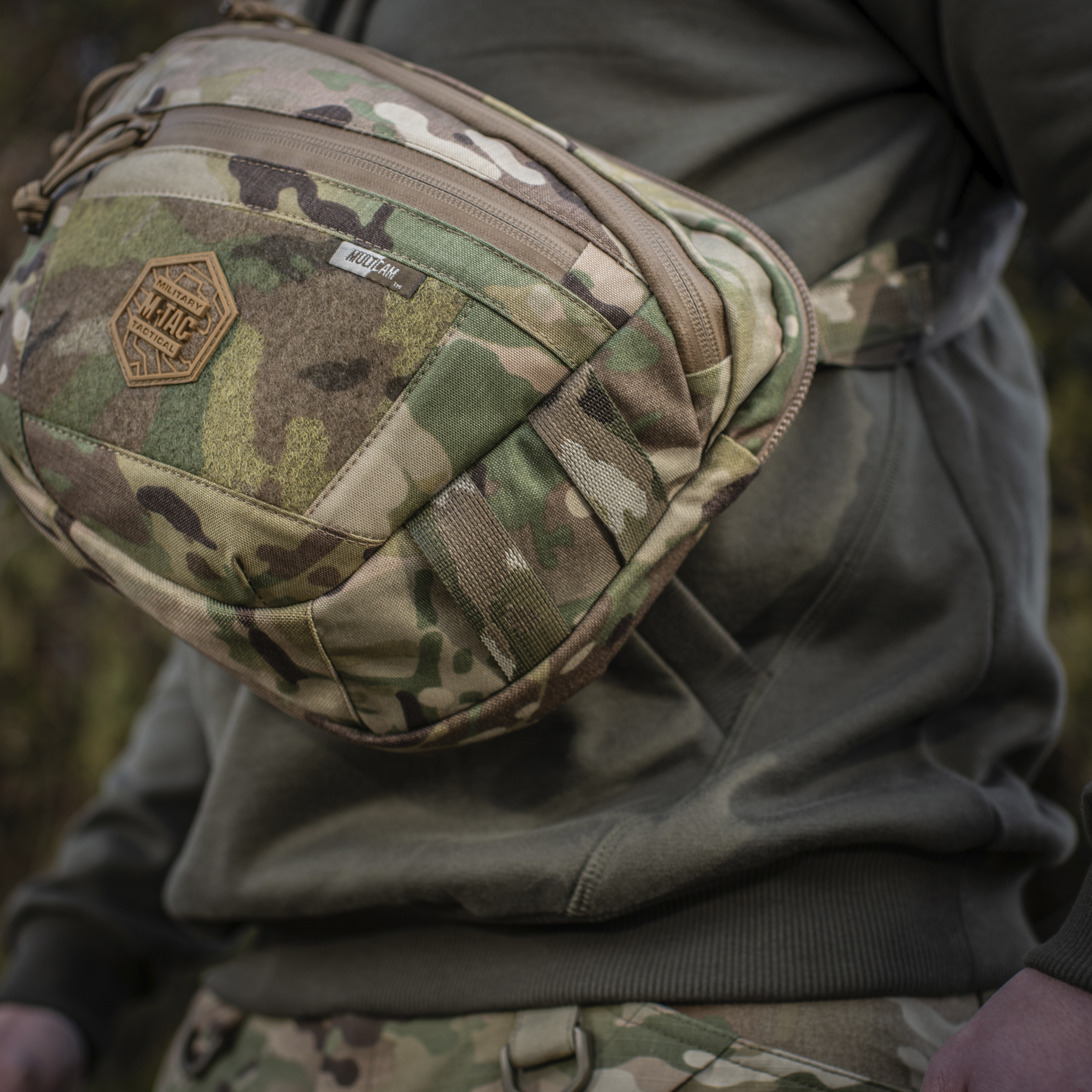 M-Tac сумка Sphaera Hardsling Bag Large с липучкой Elite Multicam — 26