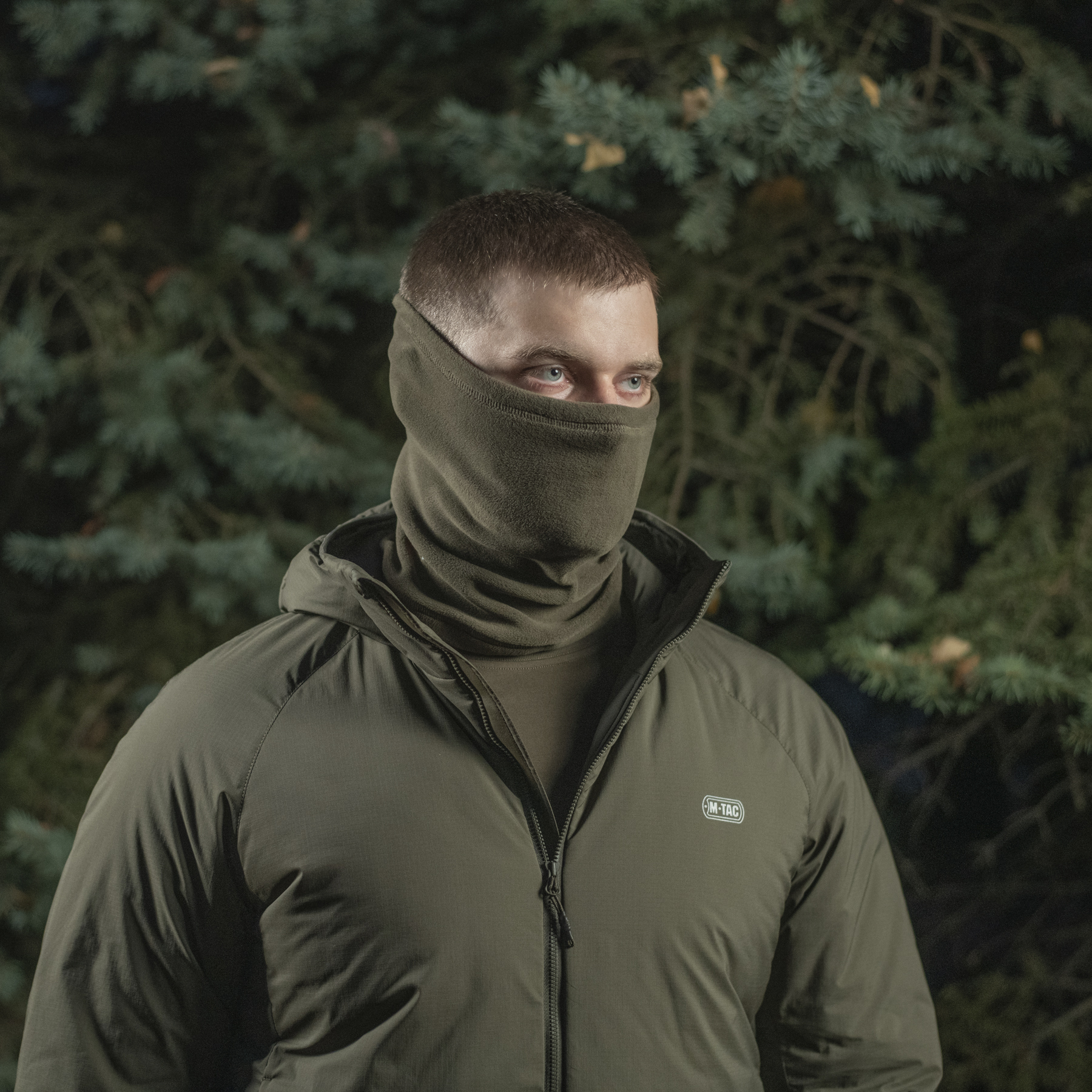 M-Tac шарф-труба Polartec Dark Olive — 8