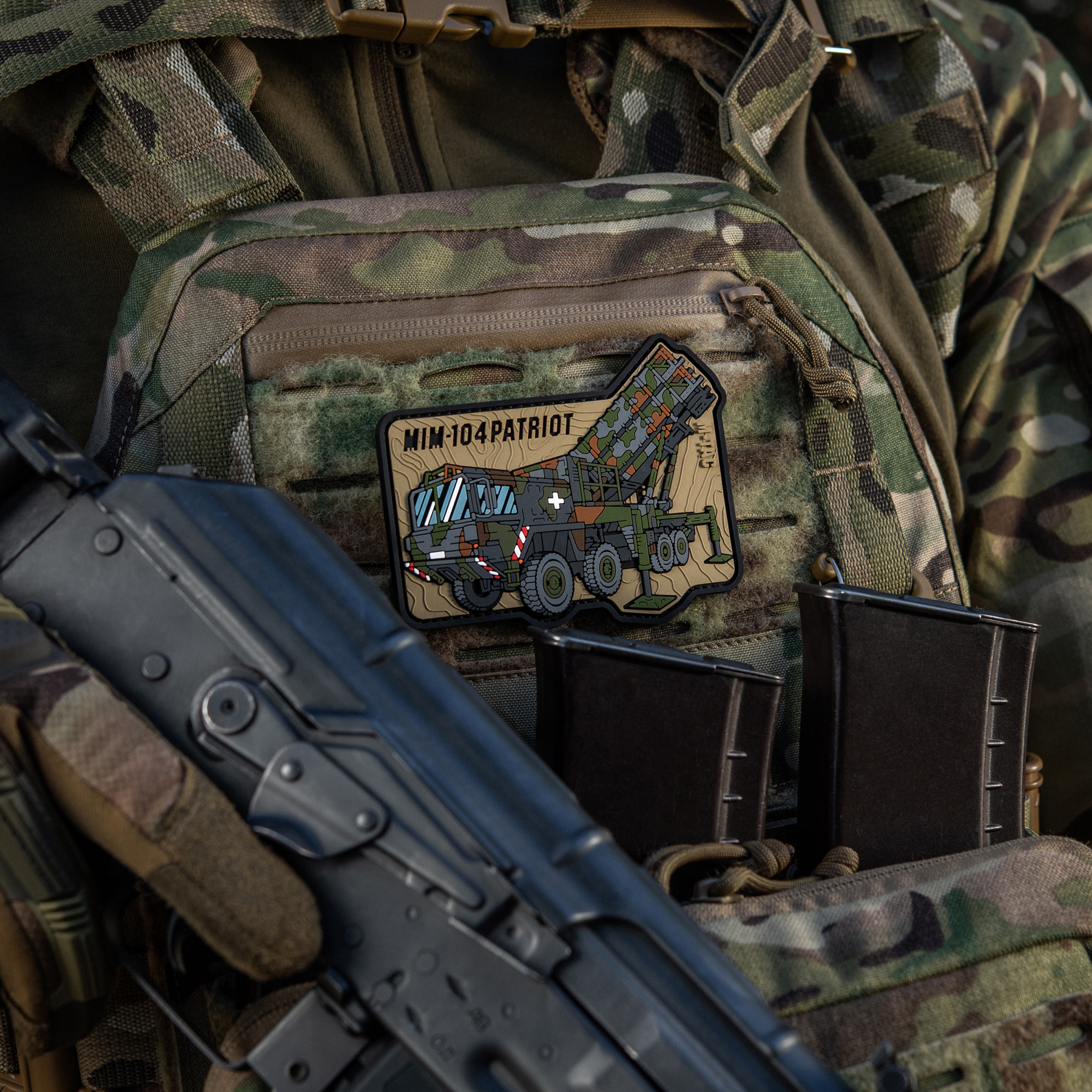 M-Tac нашивка MIM-104 Patriot (PVC) — 7