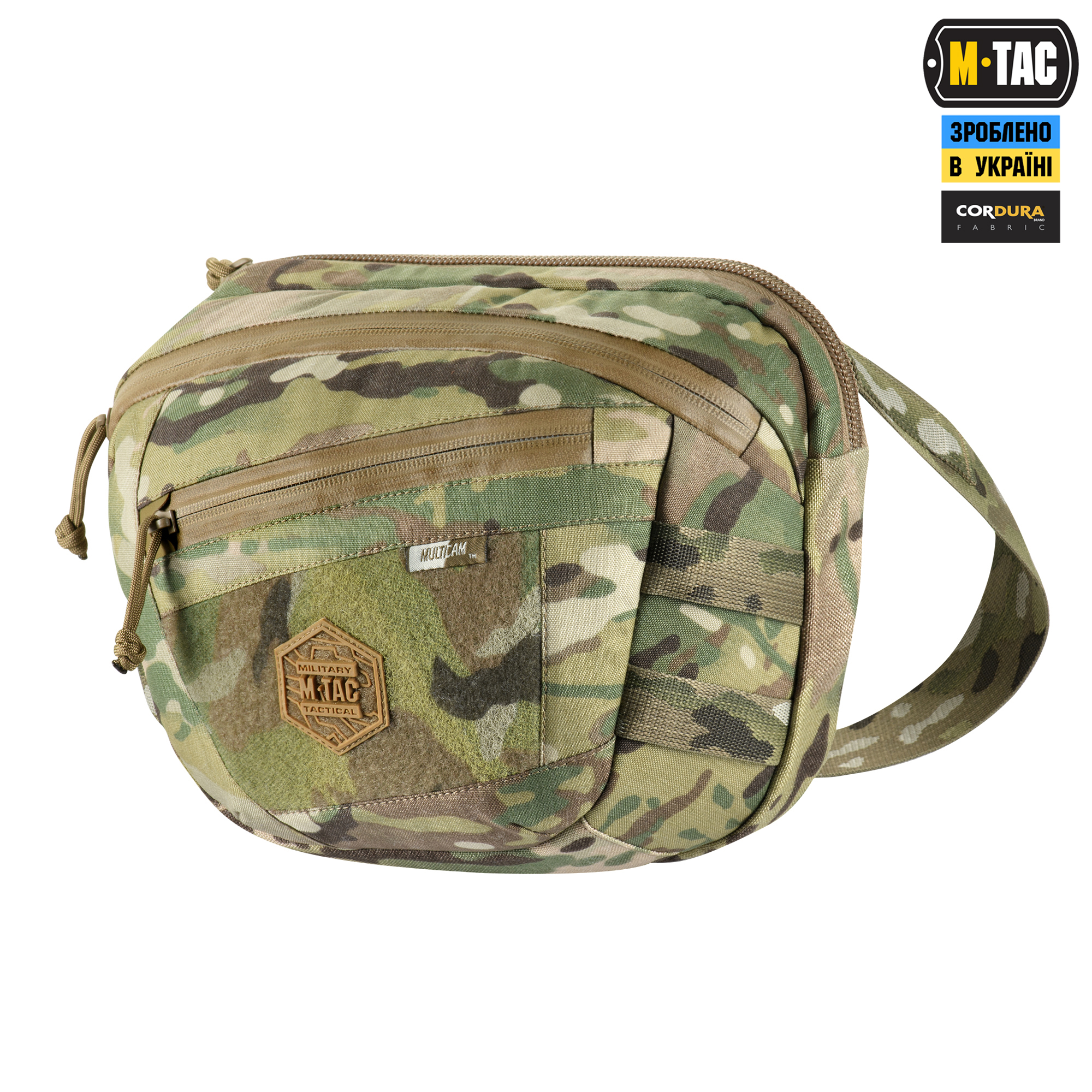 M-Tac сумка Sphaera Hardsling Bag Large с липучкой Elite Multicam — 2
