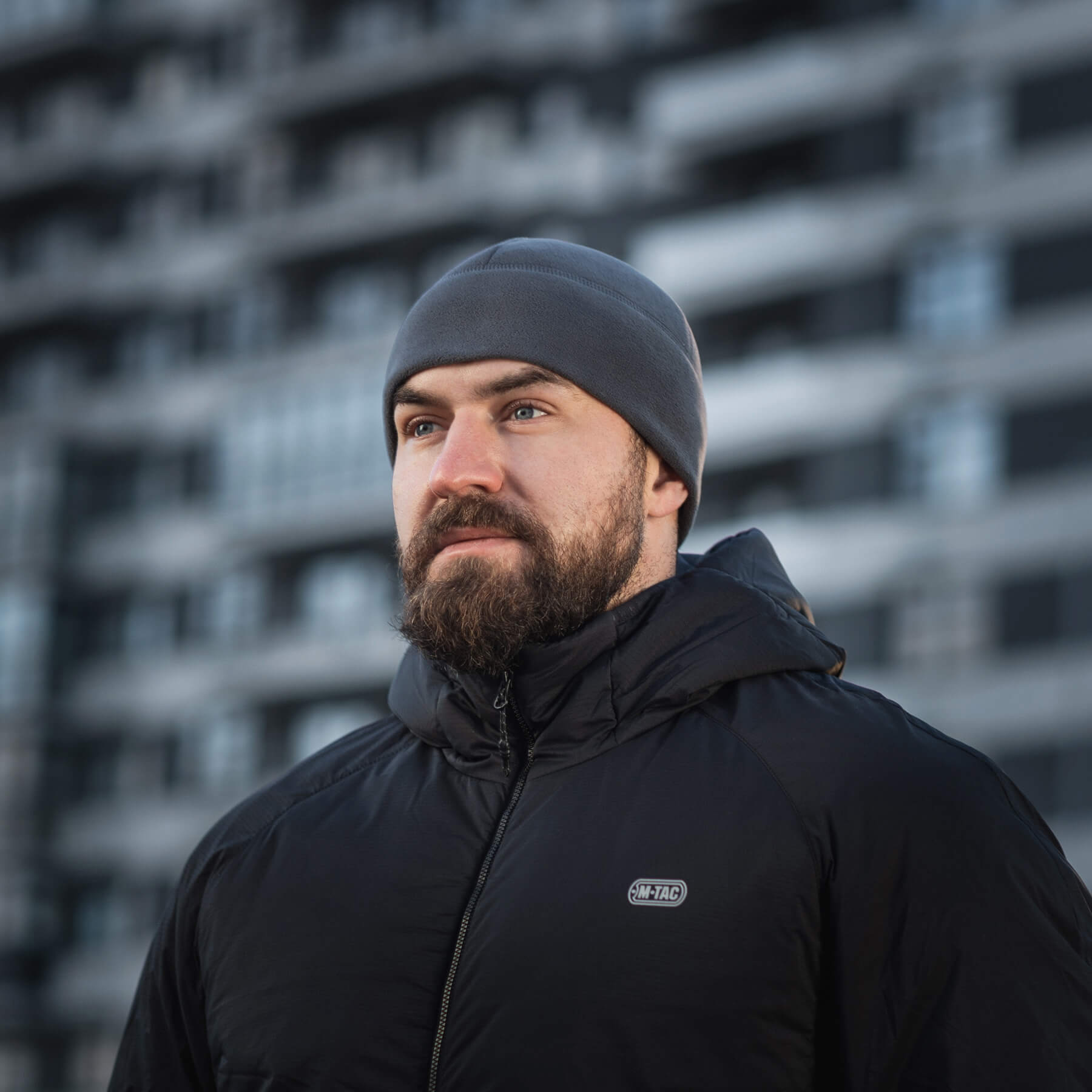 M-Tac шапка Watch Cap Elite флис (320г/м2) Dark Grey — 14