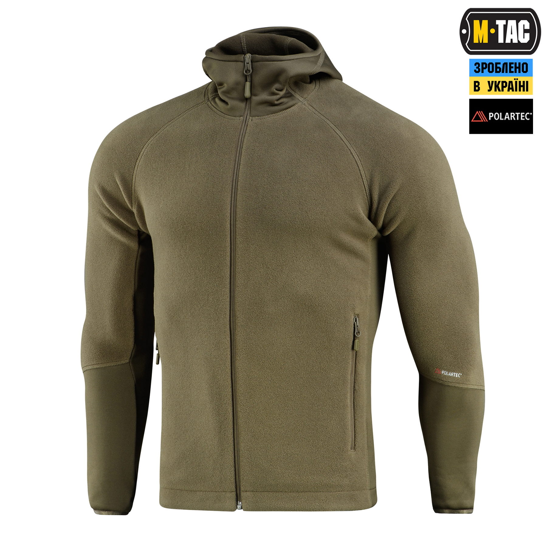 M-Tac кофта Hoodie Polartec Sport Dark Olive — 2