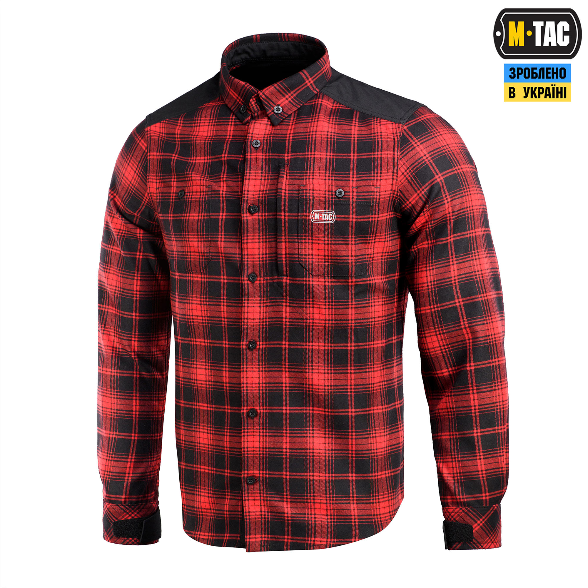 M-Tac рубашка Redneck Shirt Red/Black — 2