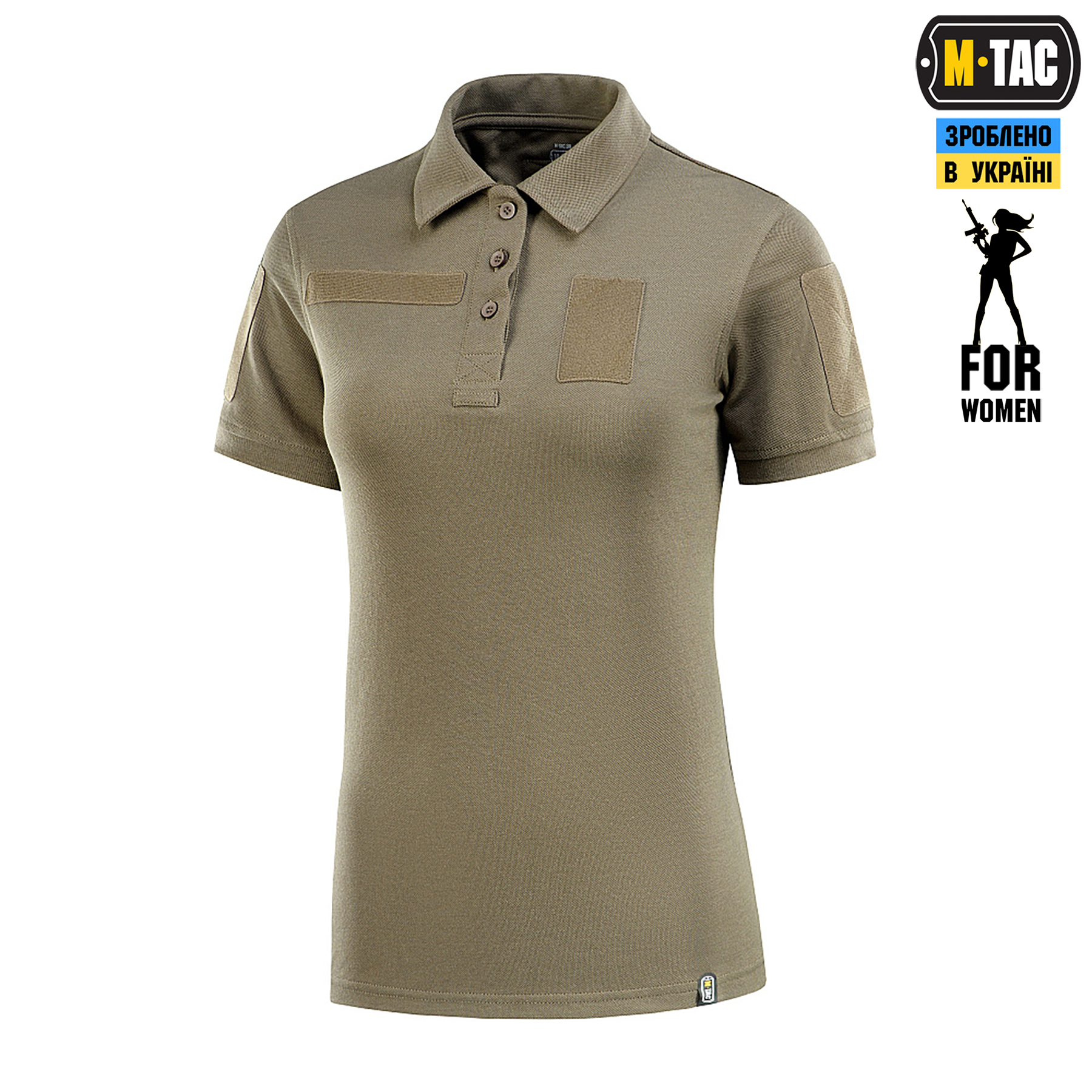 M-Tac поло тактическое 65/35 Lady Dark Olive — 2