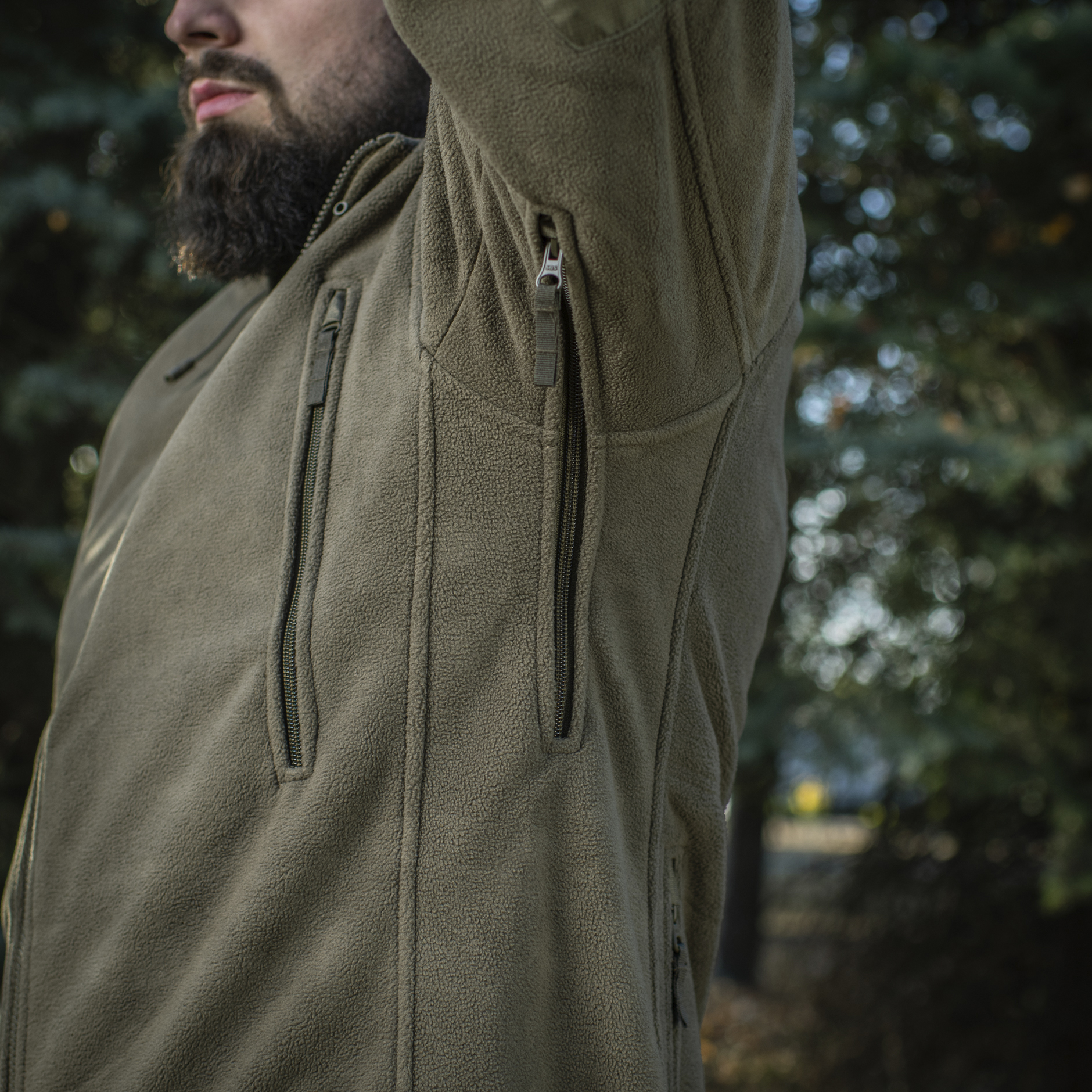 M-Tac куртка флисовая Windblock Division Gen.II Dark Olive — 31