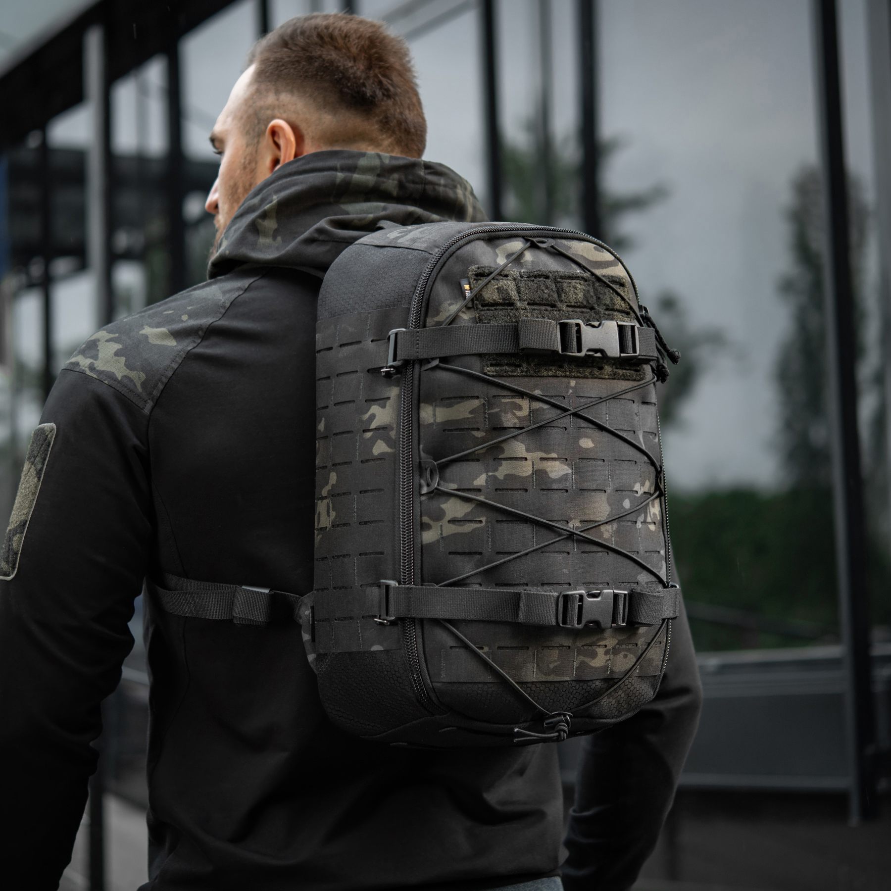 M-Tac рюкзак Sturm с эргономичными лямками X-Large Elite Gen.II Multicam Black — 8