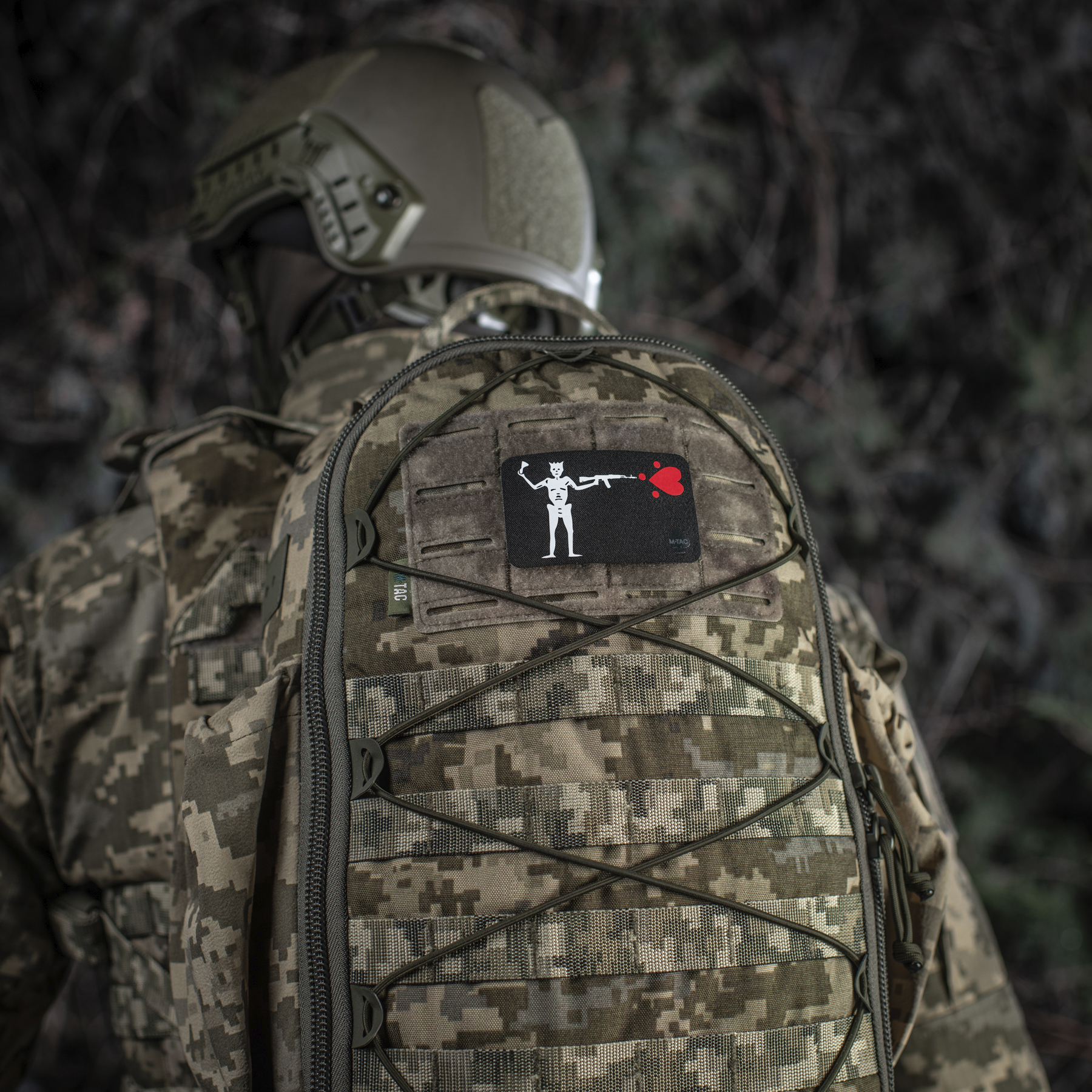 M-Tac нашивка прапор Чорна Борода АК-74 Black — 8