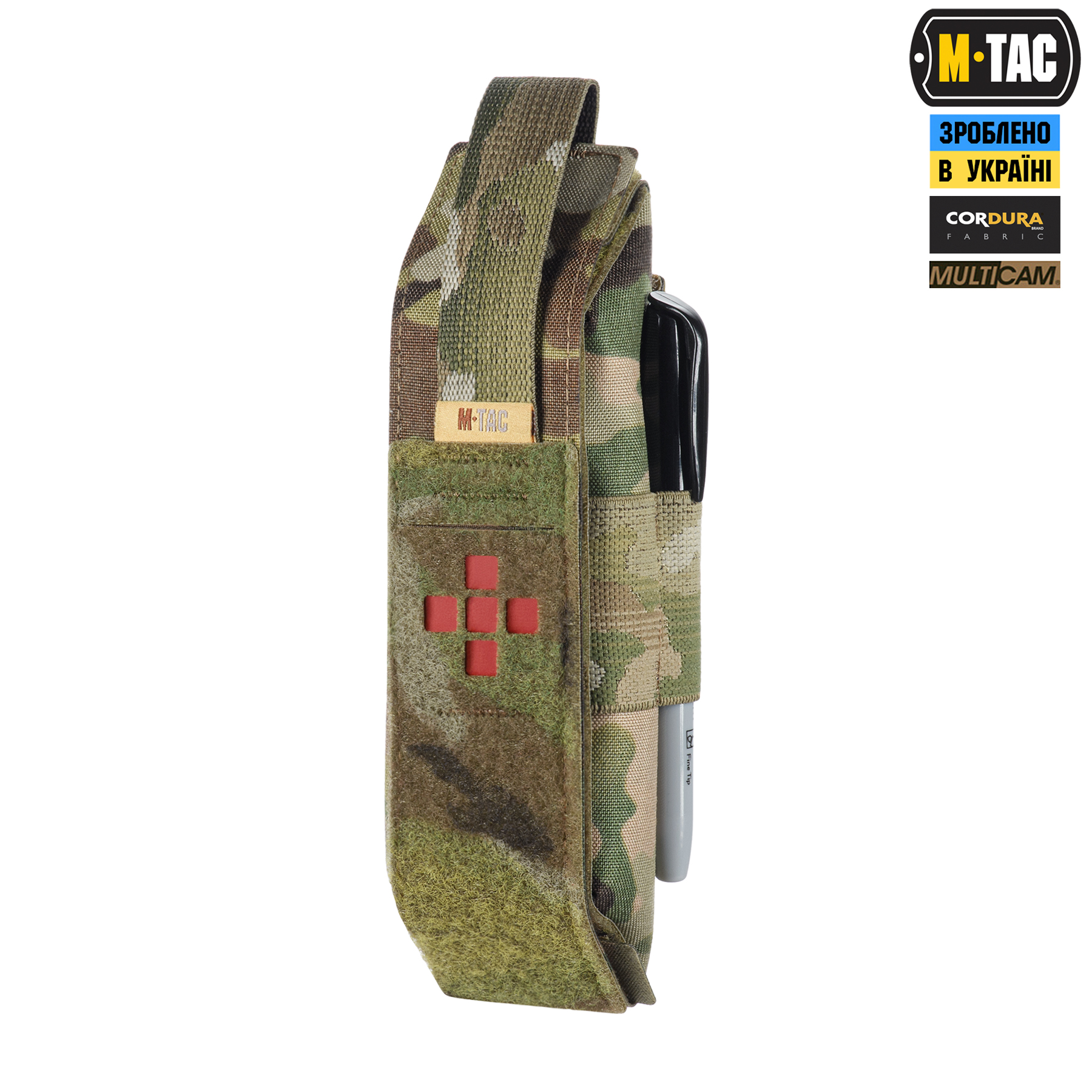 M-Tac подсумок для турникета закрытый FLAP Multicam — 7