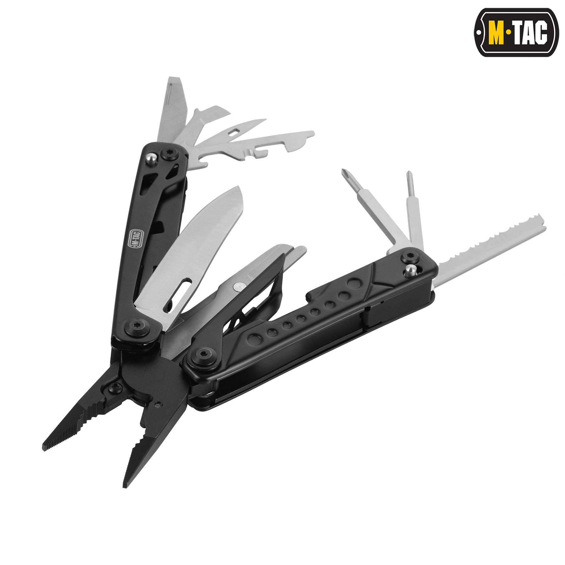 M-Tac мультитул Type 11 Black/Steel — 3
