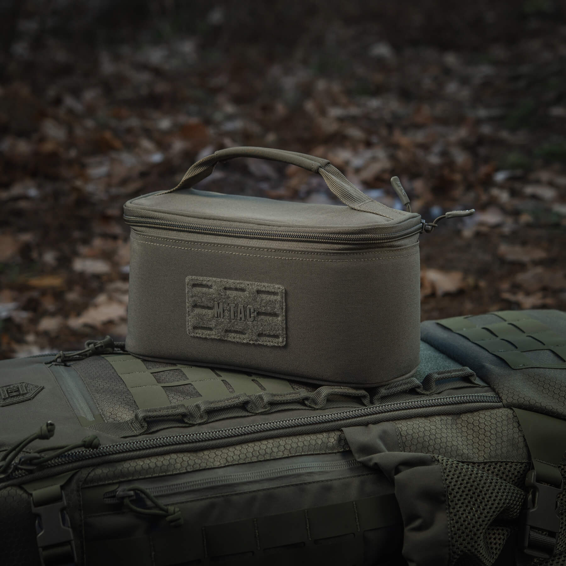 M-Tac органайзер утилитарный Hardshell Utility box S Olive — 15