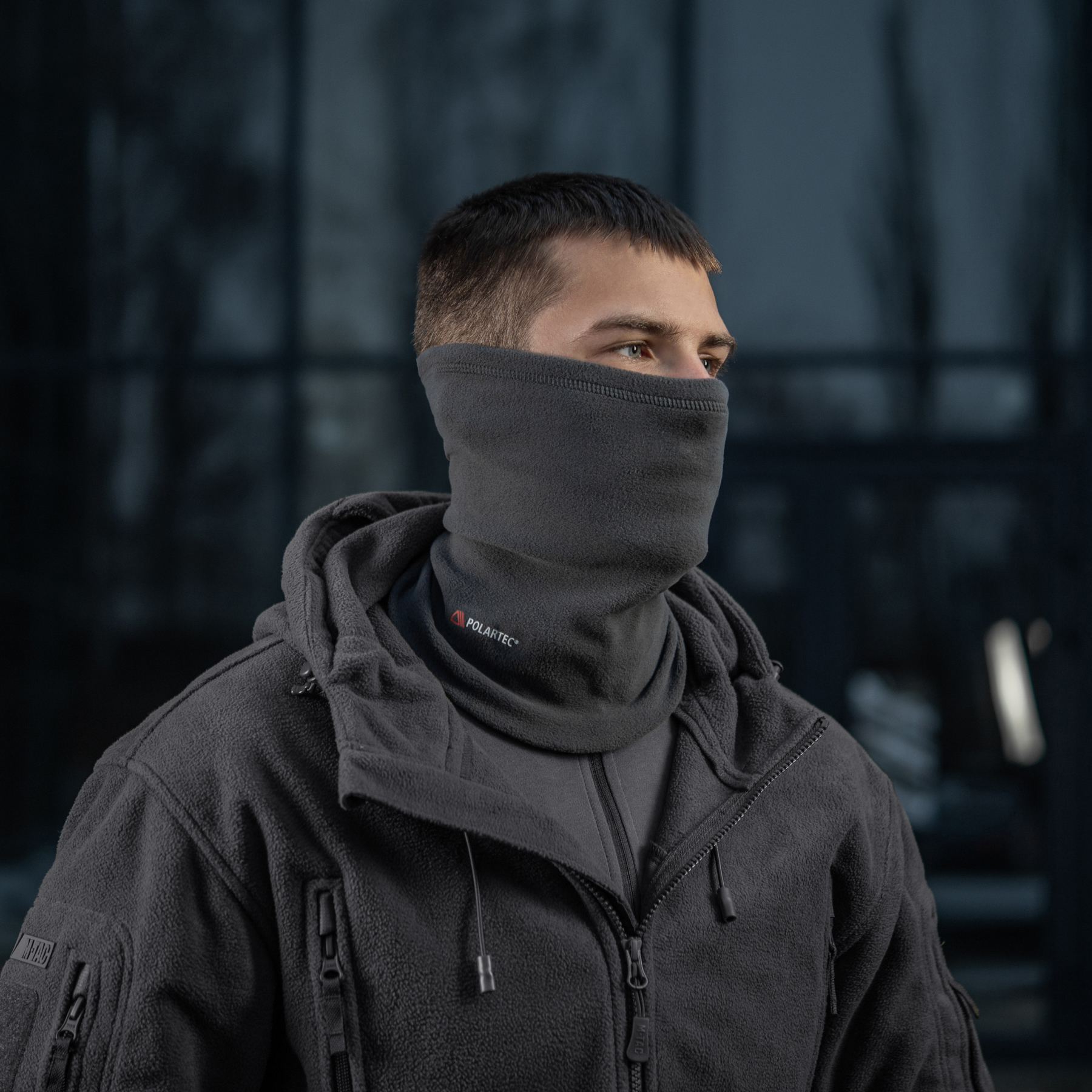 M-Tac шарф-труба Polartec Dark Grey — 14