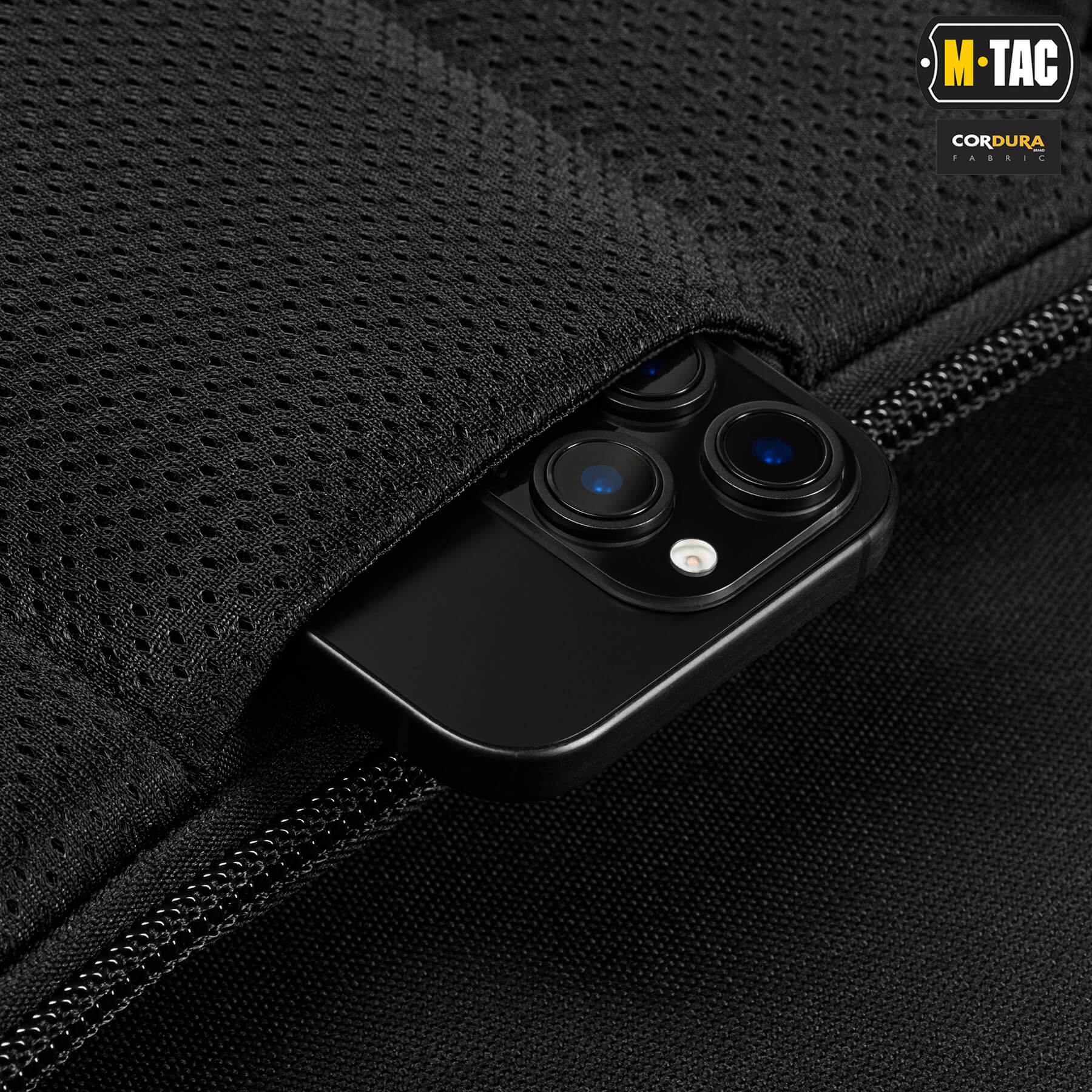 M-Tac сумка Admin Bag с липучкой Black — 12