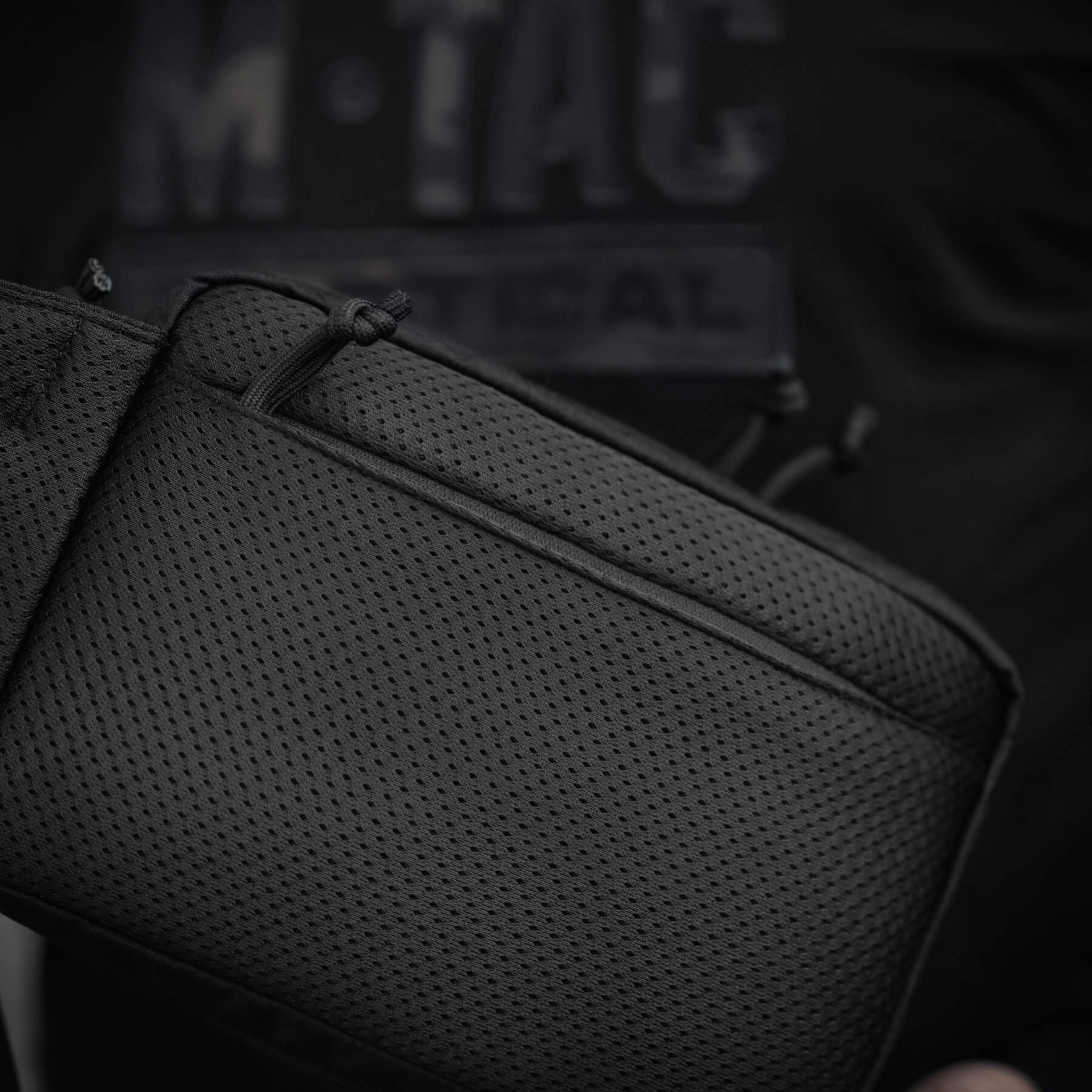 M-Tac сумка Sling Pistol Bag Hex с липучкой Black — 30