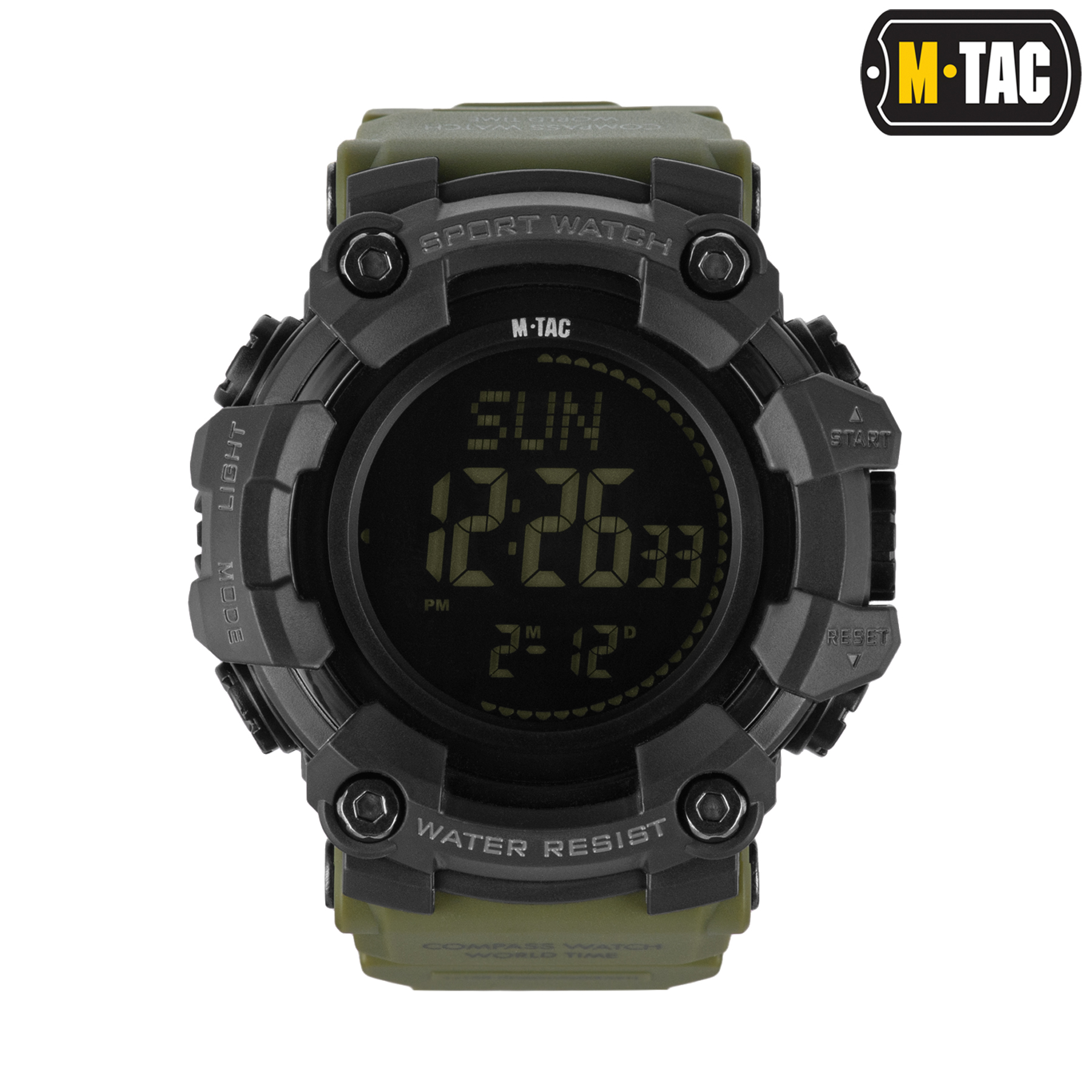M-Tac часы тактические 2037 Army Green — 2