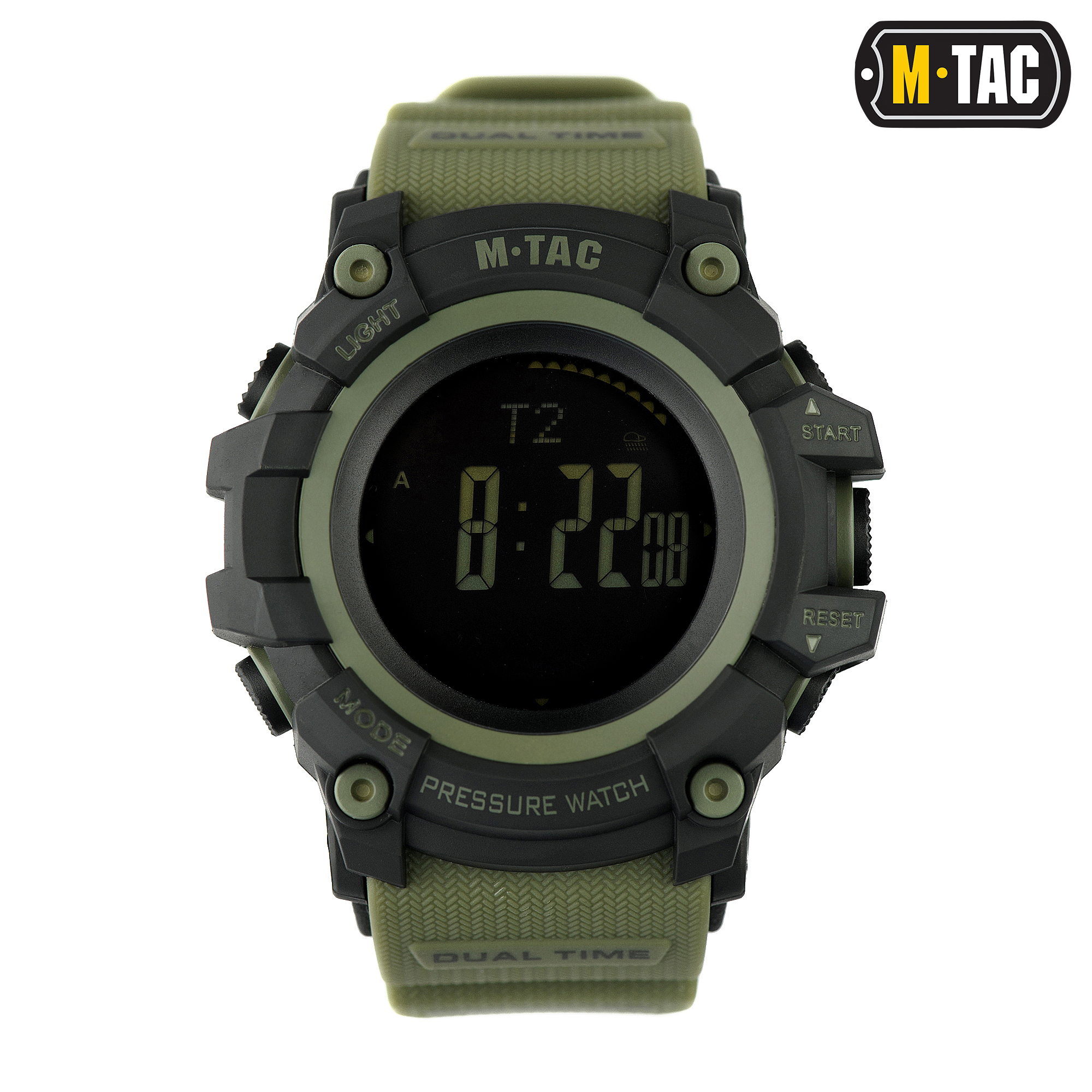 M-Tac часы тактические Adventure Black/Olive — 3