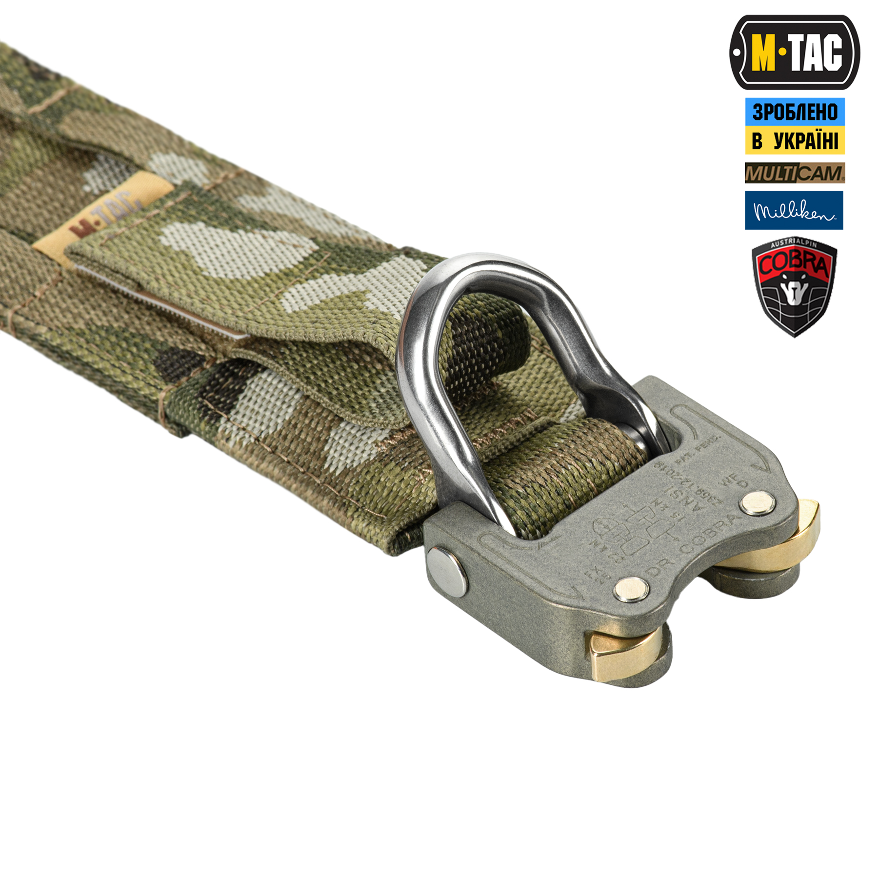 M-Tac ремень Range Belt D-Ring Cobra Buckle Gen.IV Multicam — 7