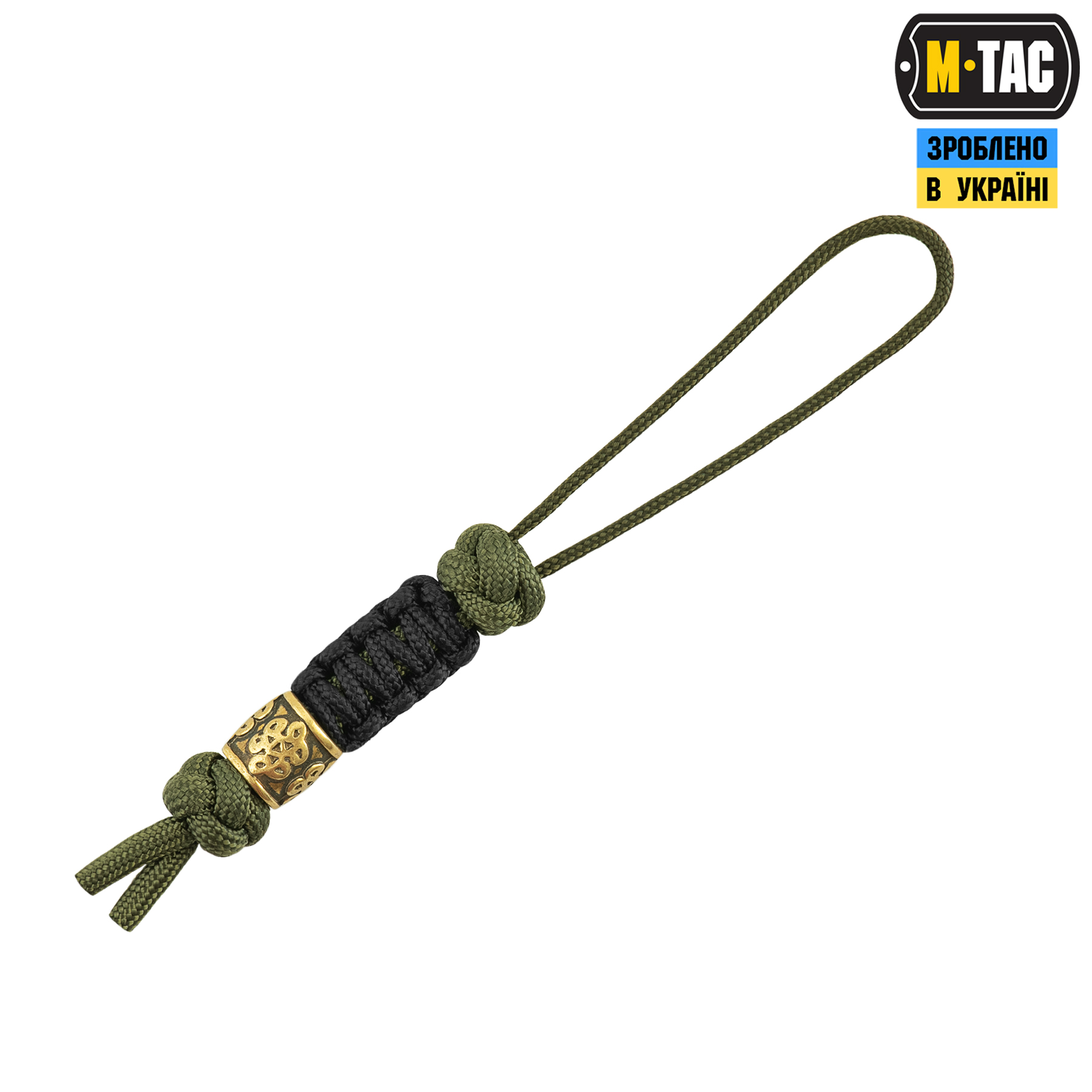 M-Tac темляк Scandinavian Small китайський узел Olive — 2